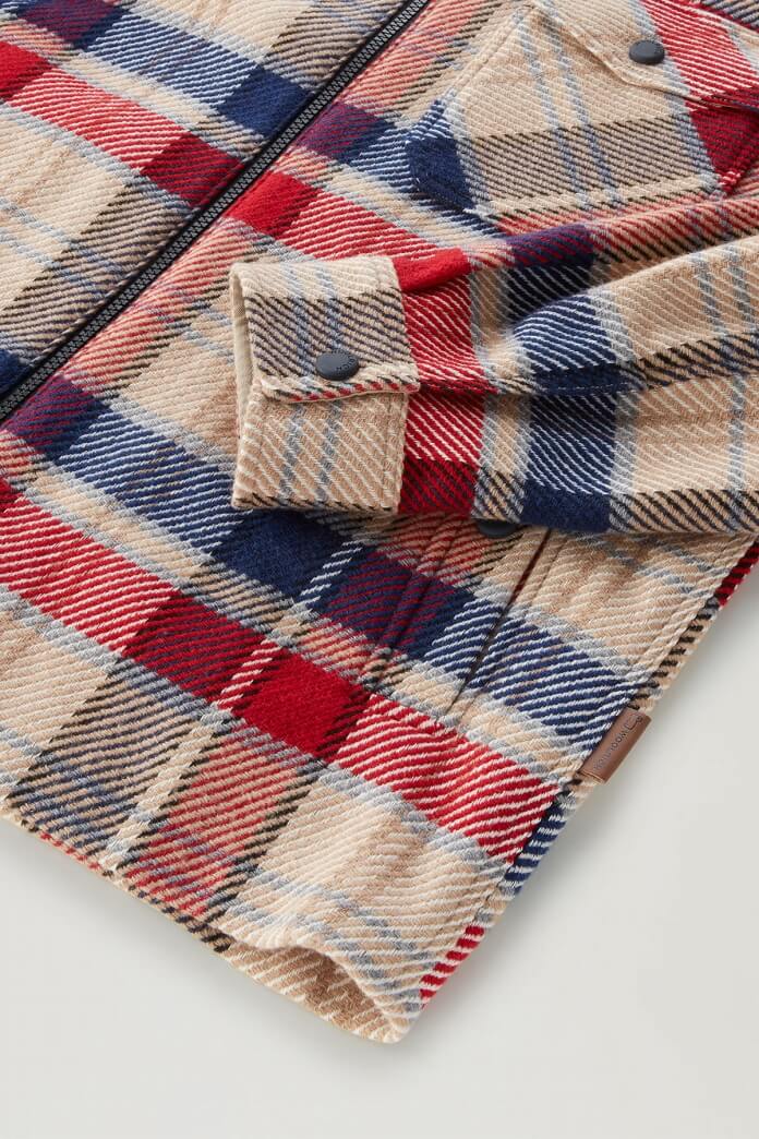 TIMBER WOOL COTTON OVERSHIRT
