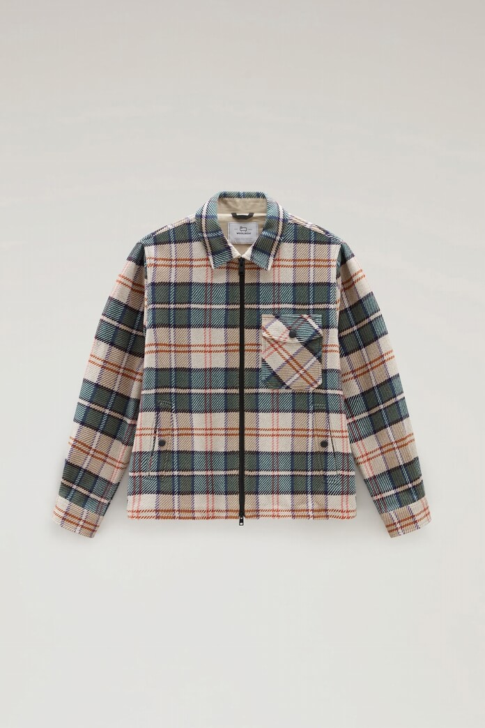 TIMBER WOOL COTTON OVERSHIRT