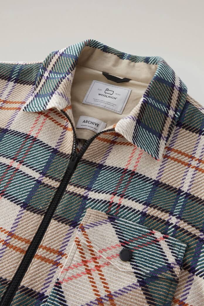 TIMBER WOOL COTTON OVERSHIRT