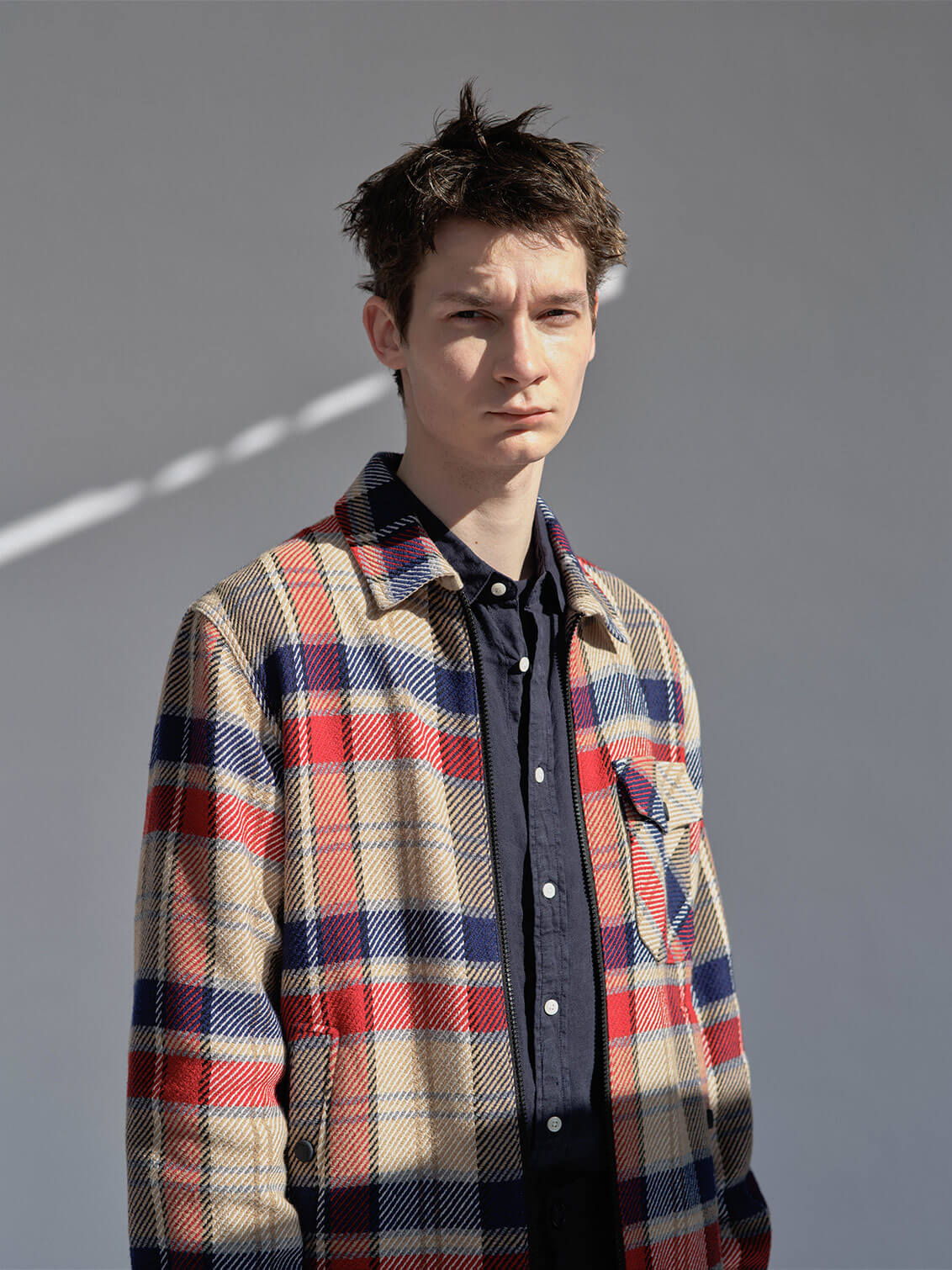 TIMBER WOOL COTTON OVERSHIRT