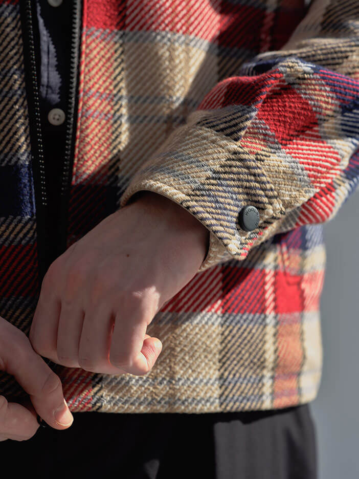 TIMBER WOOL COTTON OVERSHIRT