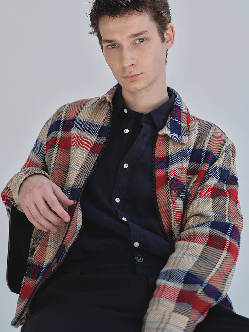 TIMBER WOOL COTTON OVERSHIRT