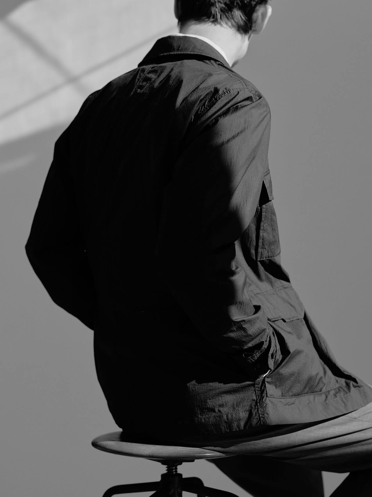 CRINKLE FIELD JACKET