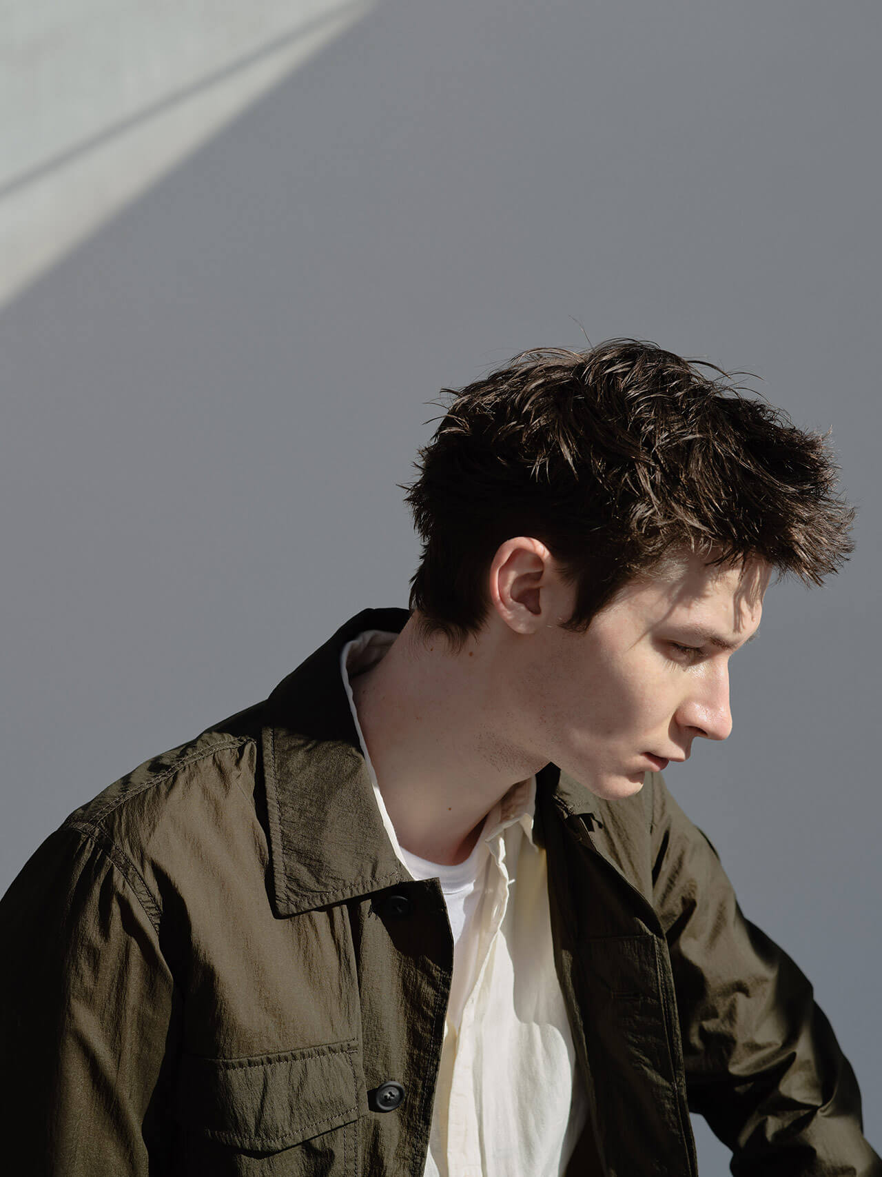 CRINKLE FIELD JACKET