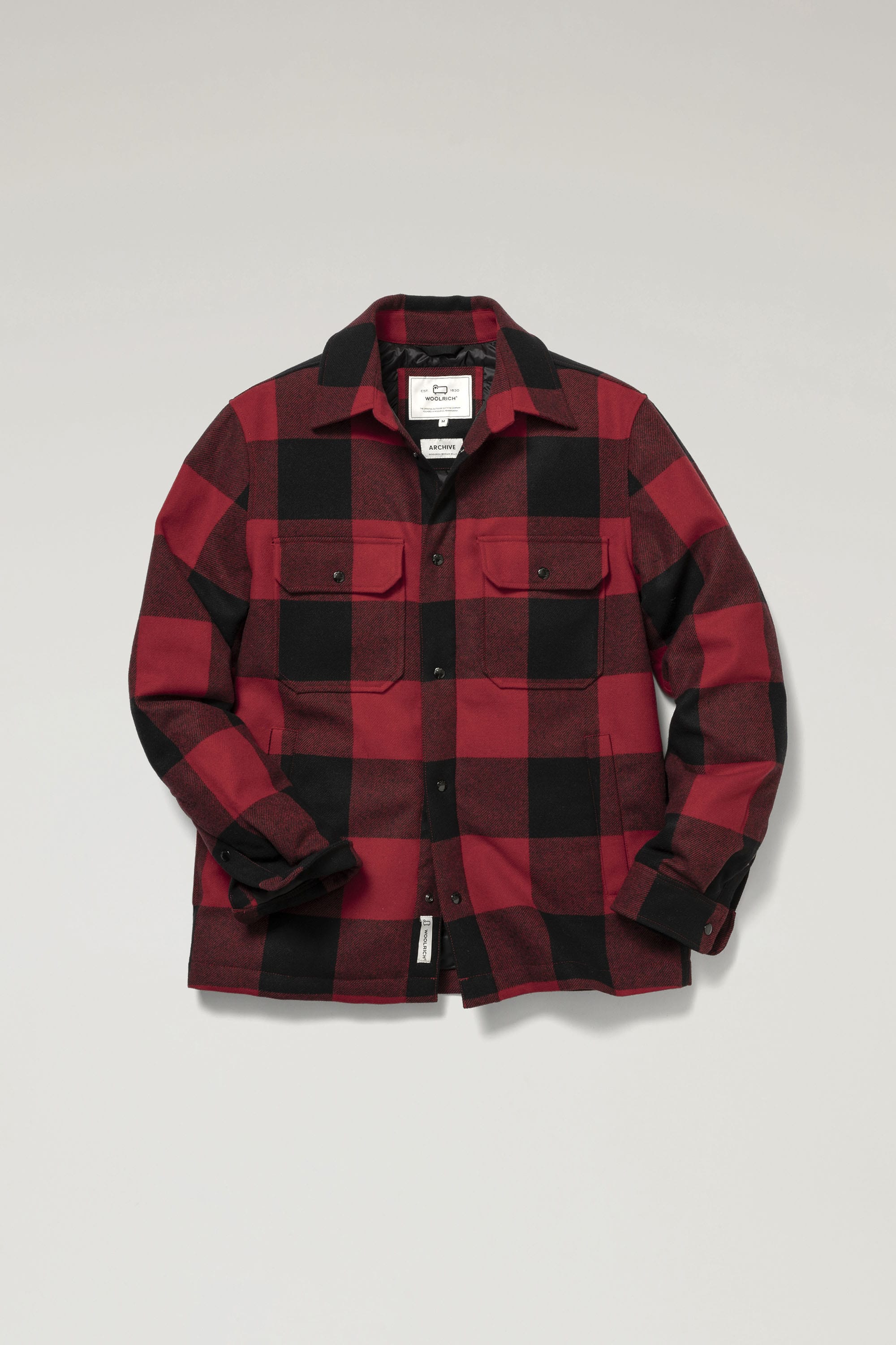 ALASKAN WOOL CHECK OVERSHIRT（アラスカンウールチェックオーバーシャツ）
