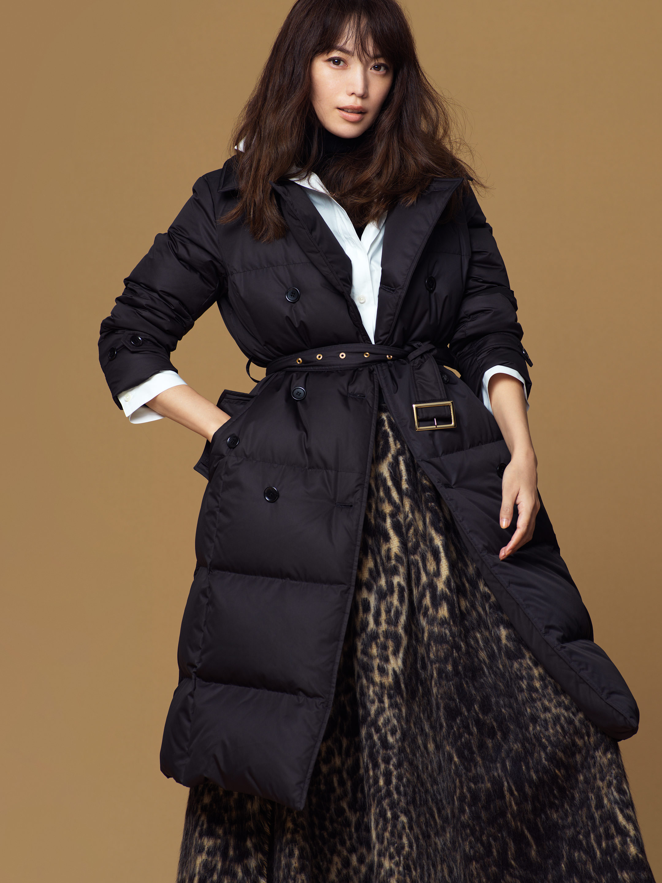 ALSEA PUFFY TRENCH COAT