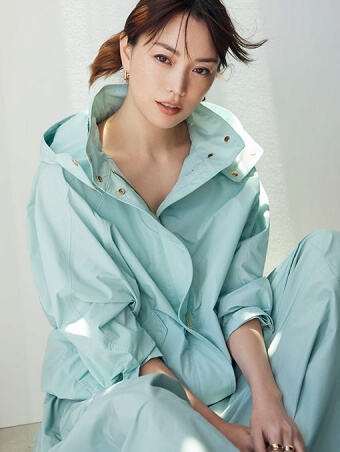 ANORAK / GATHER VOLUME SKIRT