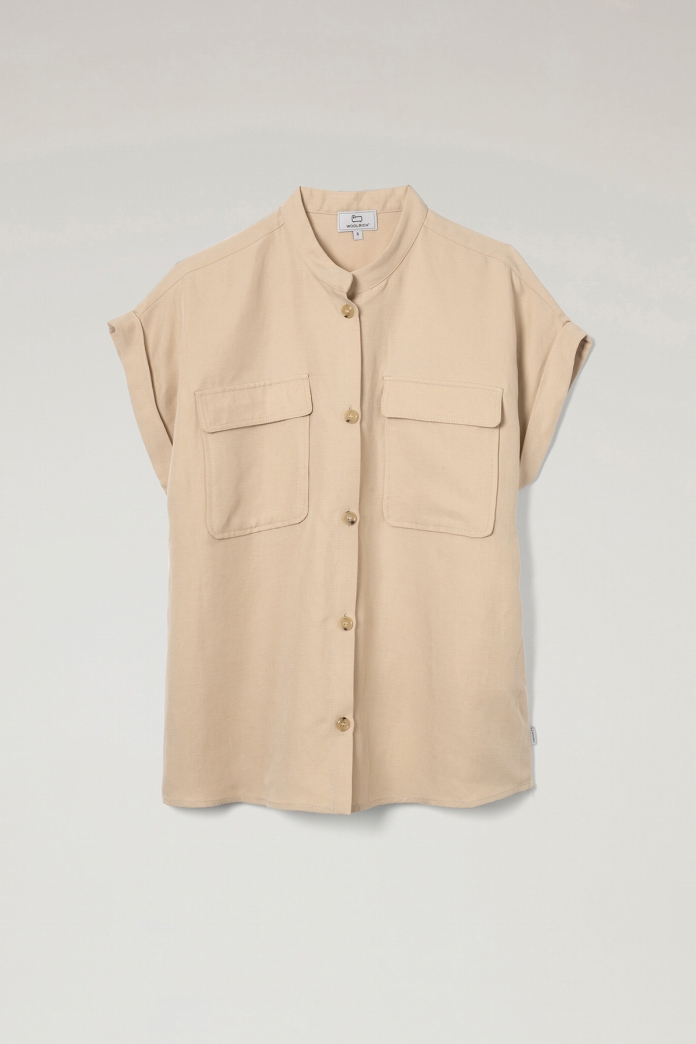 VISCOSE LINEN SHIRT