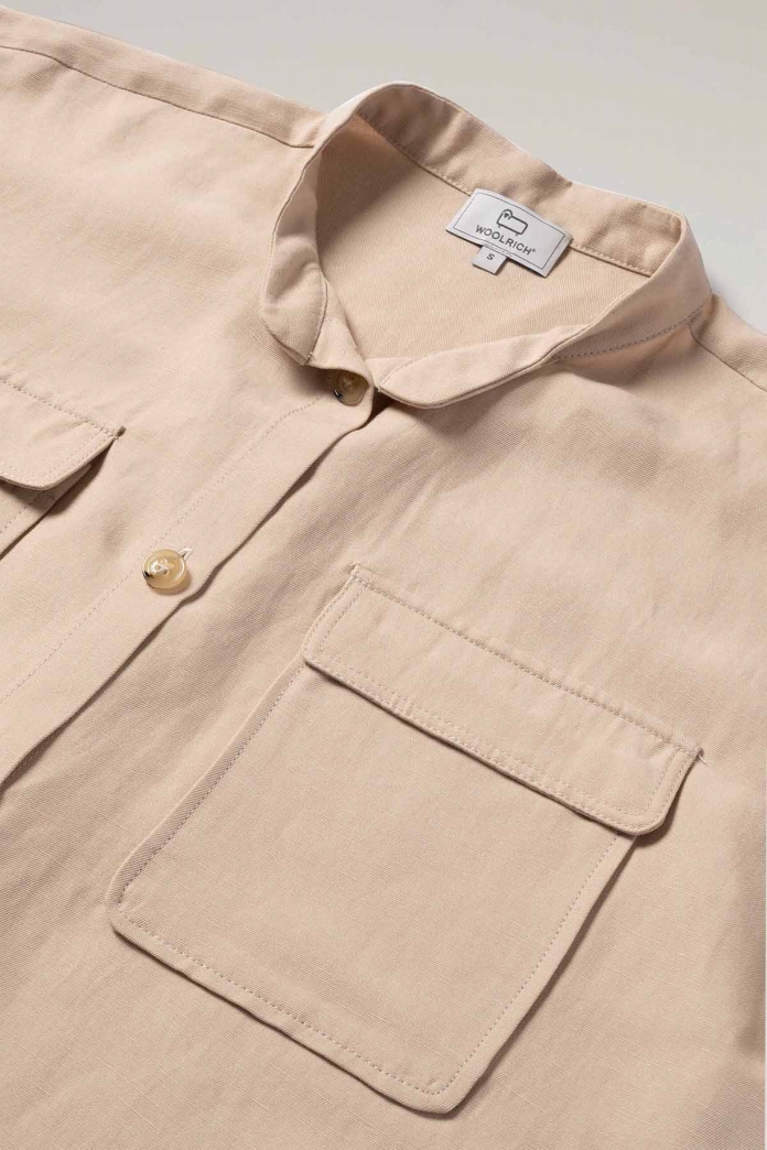 VISCOSE LINEN SHIRT
