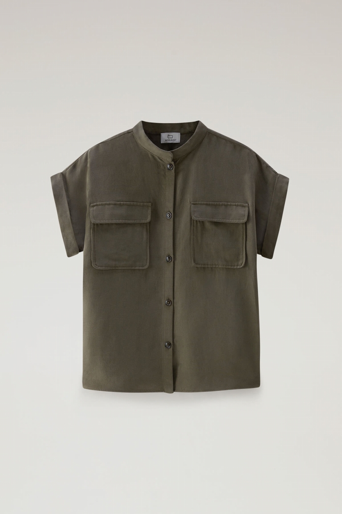 VISCOSE LINEN SHIRT