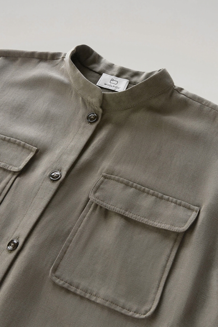 VISCOSE LINEN SHIRT
