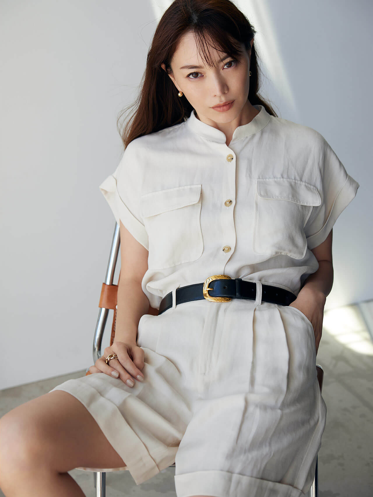 VISCOSE LINEN SHIRT / VISCOSE LINEN SHORTS