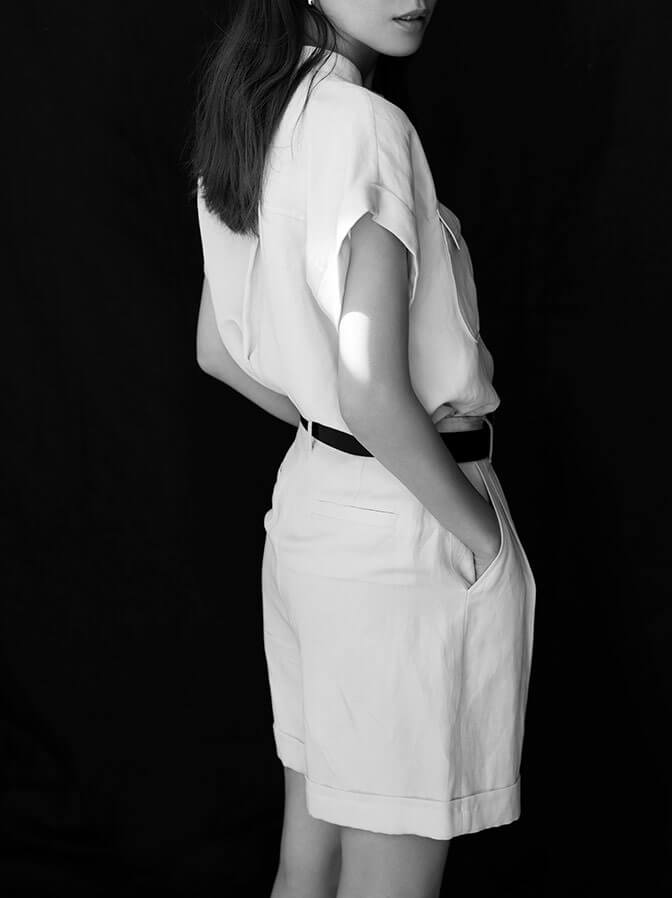 VISCOSE LINEN SHIRT / VISCOSE LINEN SHORTS
