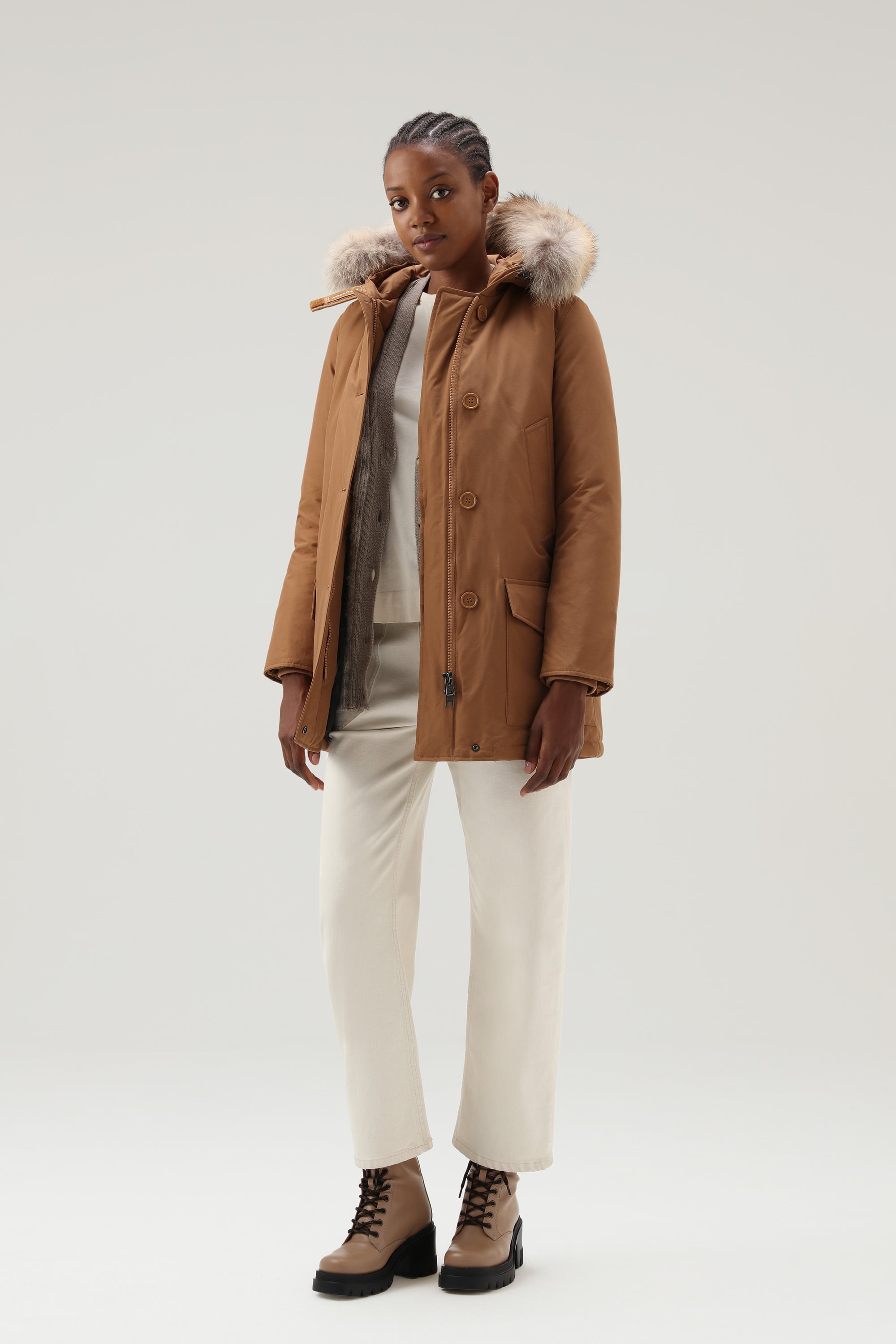 ARCTIC DETACHABLE FUR PARKA