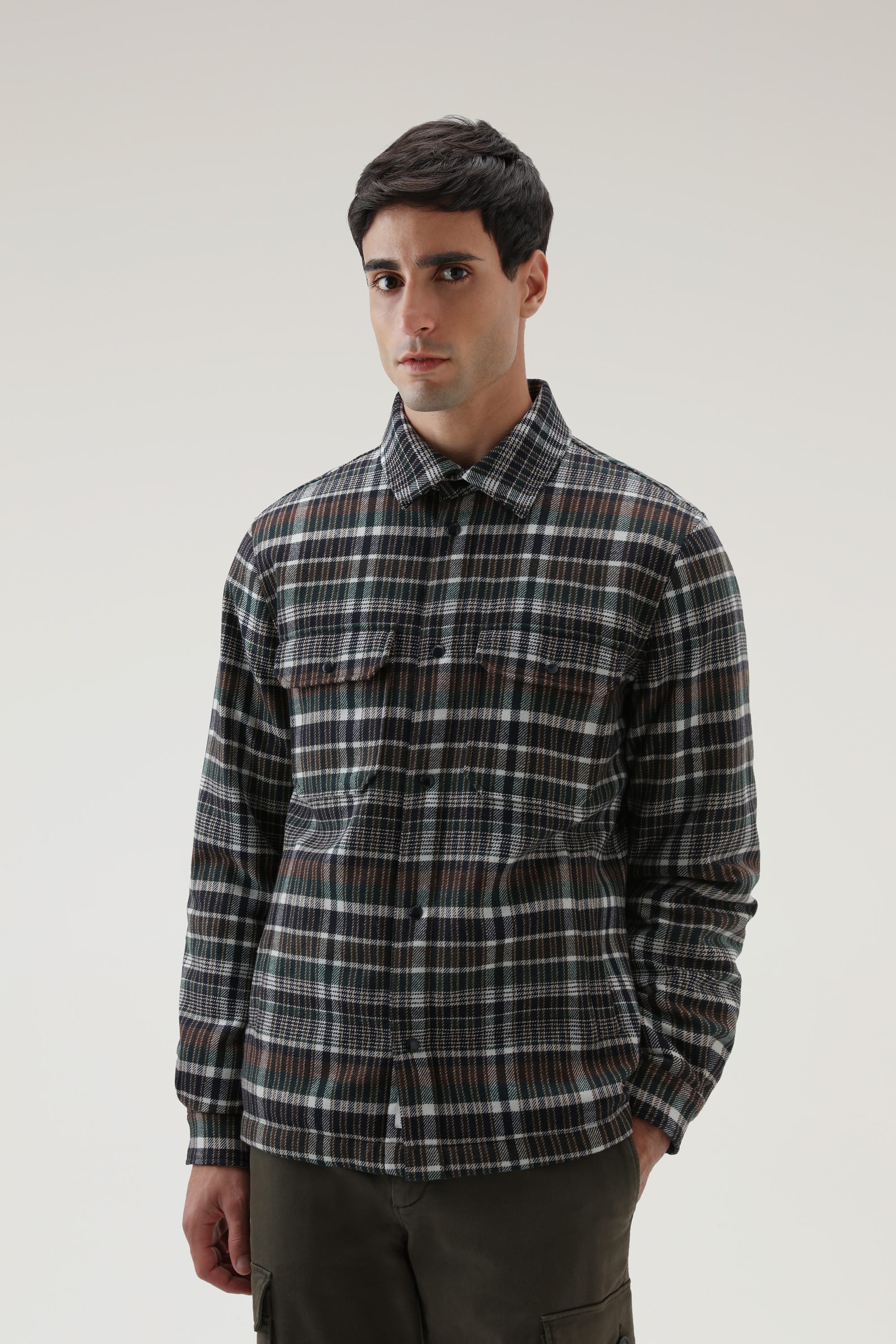ALASKAN WOOL CHECK OVERSHIRT｜WOOLRICH（ウールリッチ）公式 