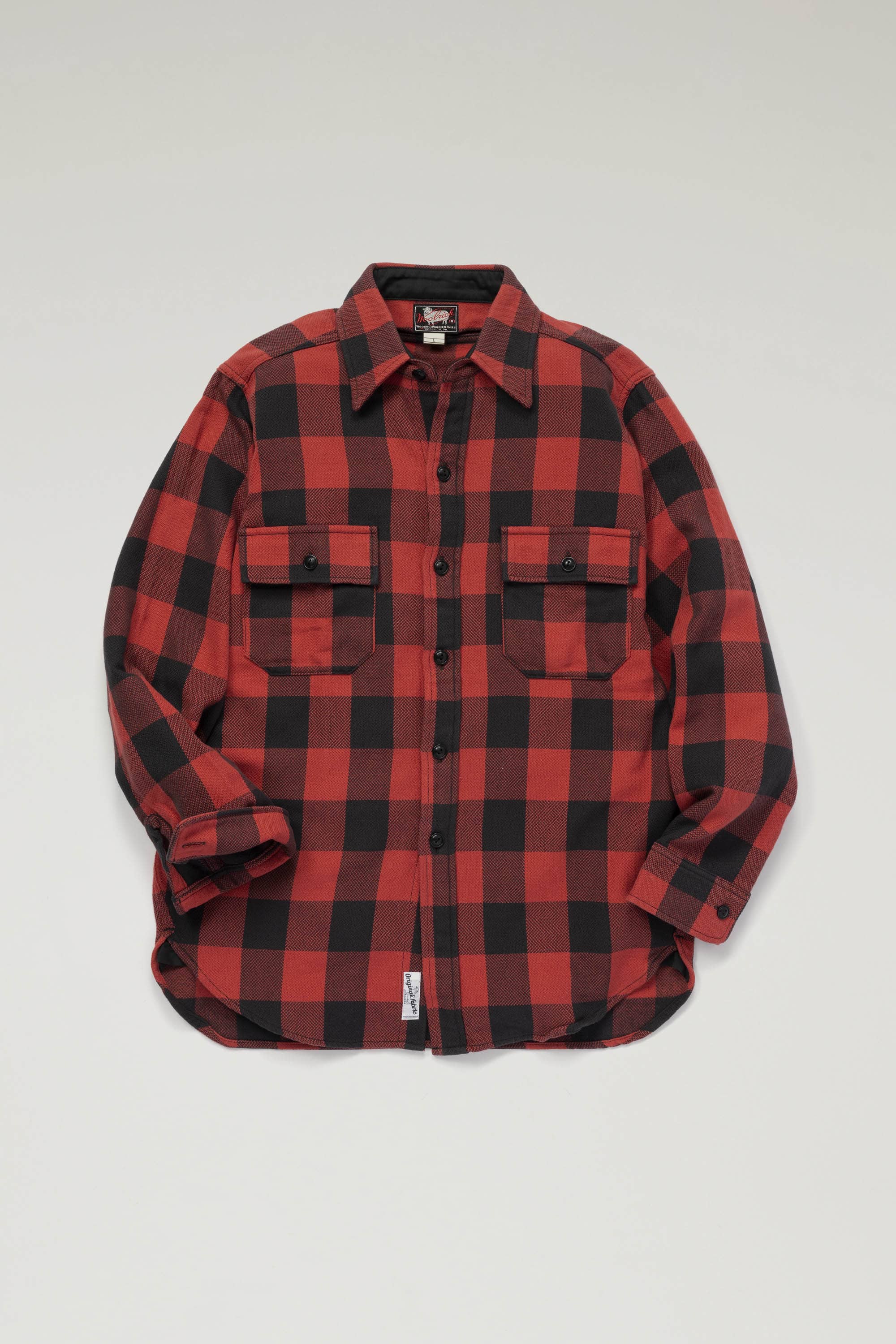 LONG SLEEVE AUTHENTIC FLANNEL SHIRT｜WOOLRICH（ウールリッチ）公式