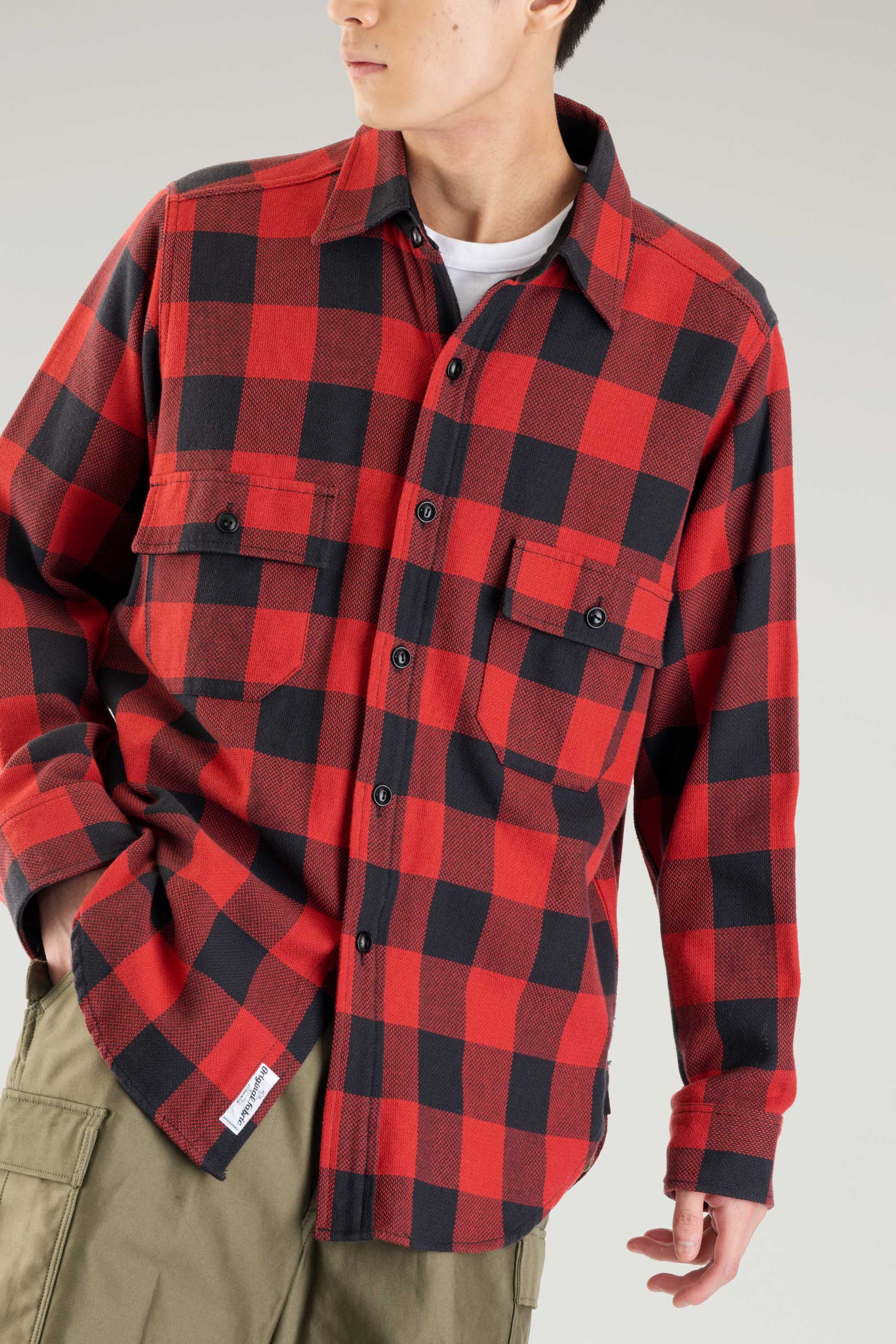 LONG SLEEVE AUTHENTIC FLANNEL SHIRT｜WOOLRICH（ウールリッチ）公式 