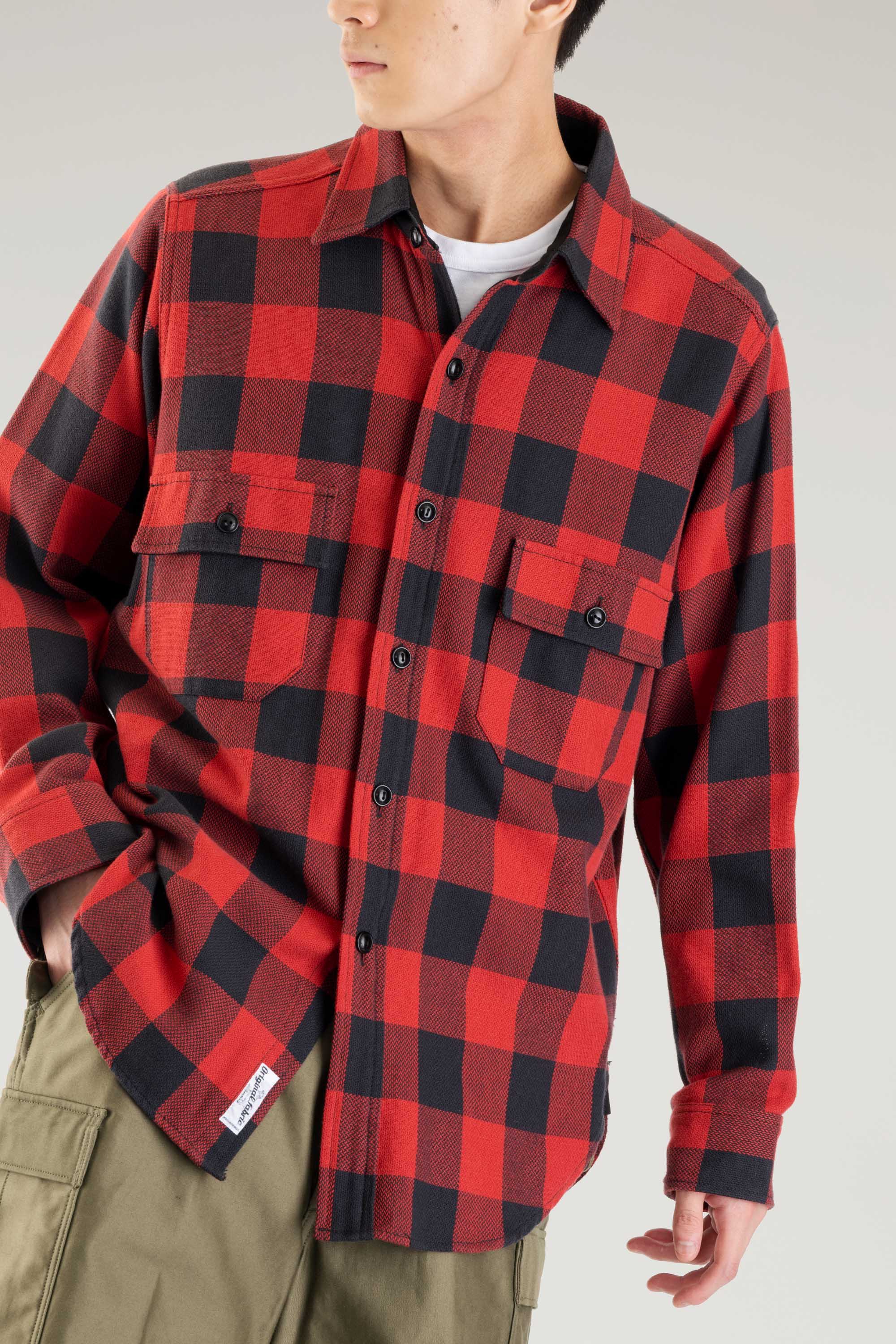 LONG SLEEVE AUTHENTIC FLANNEL SHIRT｜WOOLRICH（ウールリッチ）公式