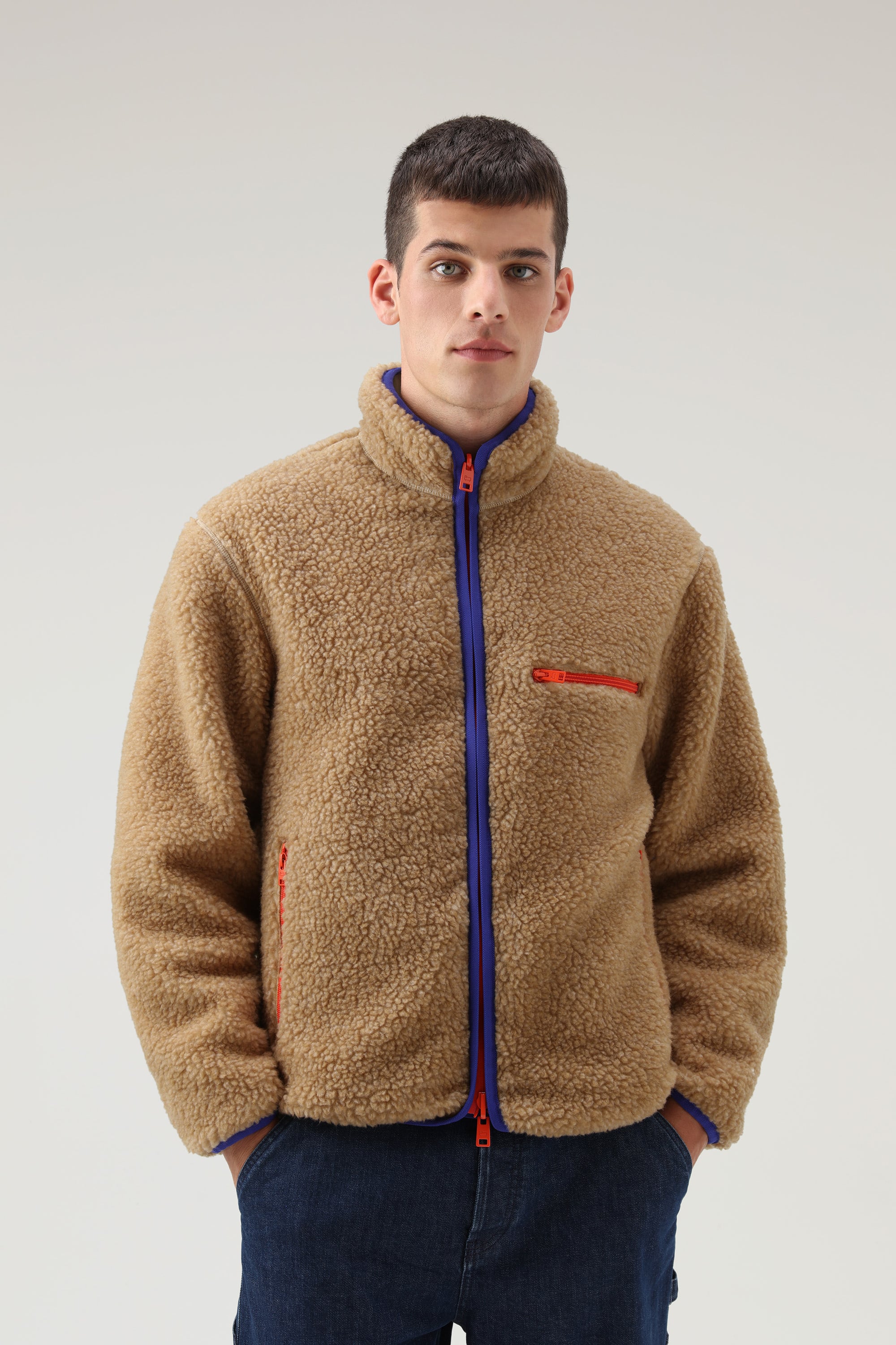 90s MAZMANIA 鹿 fleece jacket フリース ブルゾン bckediri.beacukai
