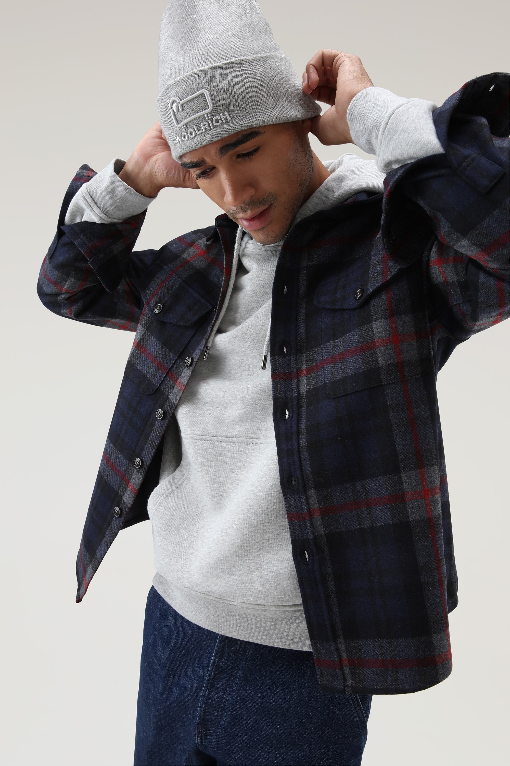 PLAID OVERSHIRT