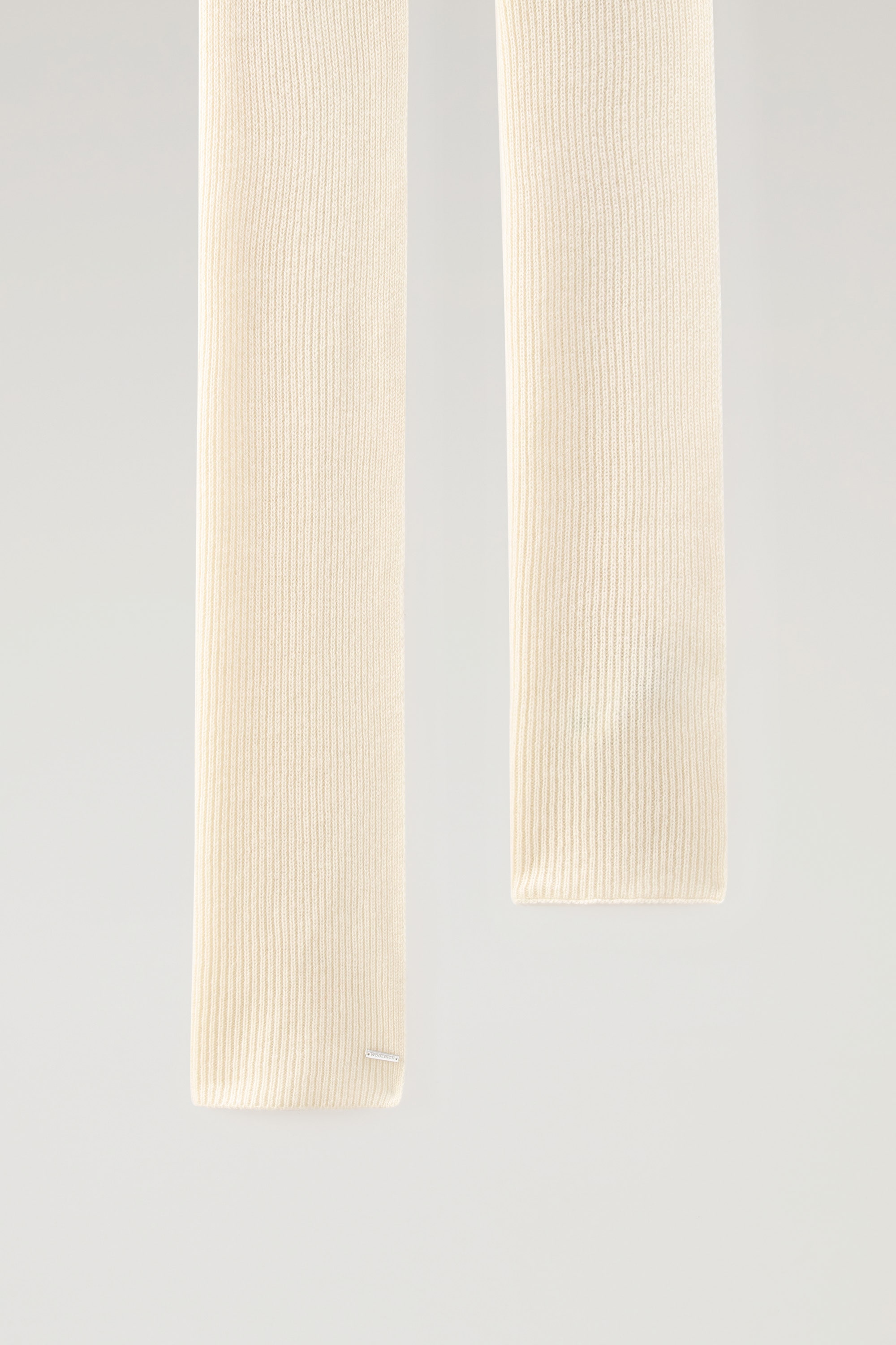CASHMERE RIBBED SCARF 