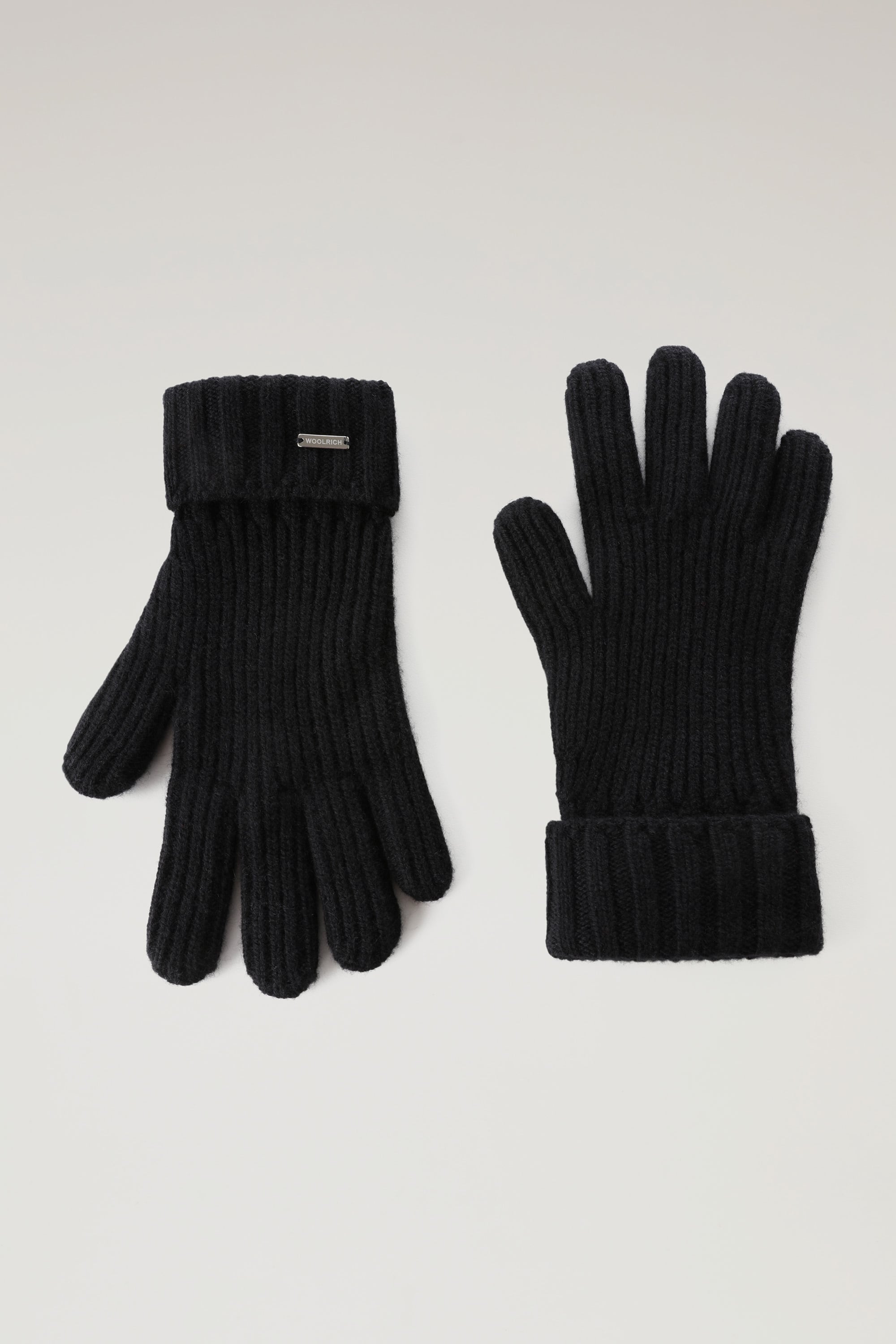 CASHMERE RIBBED GLOVES 
