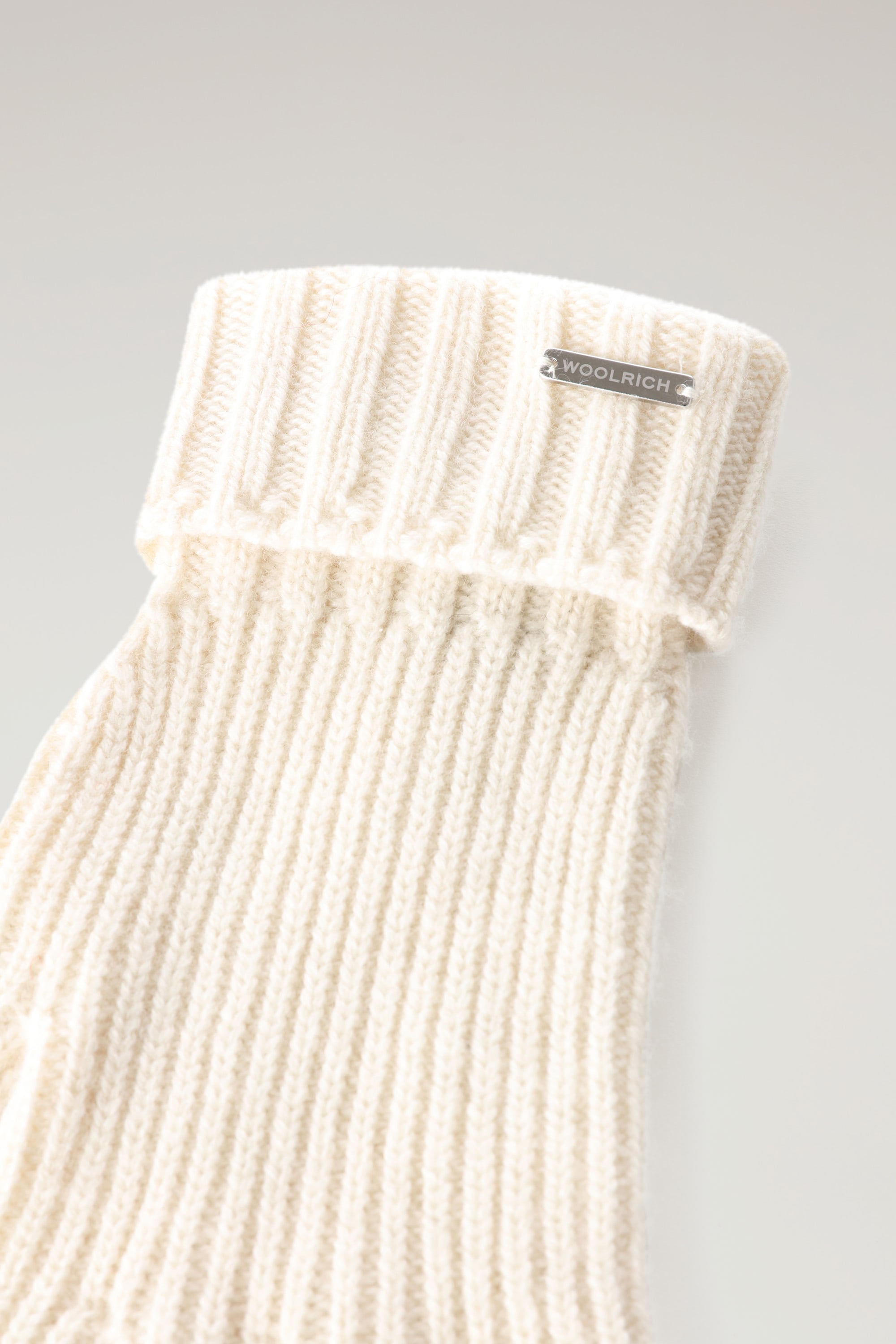 CASHMERE RIBBED GLOVES 