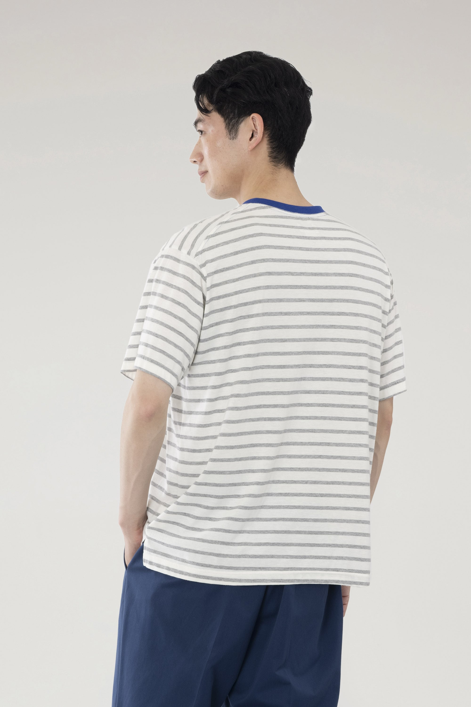SHEEP HORIZONTAL STRIPES T-SHIRT
