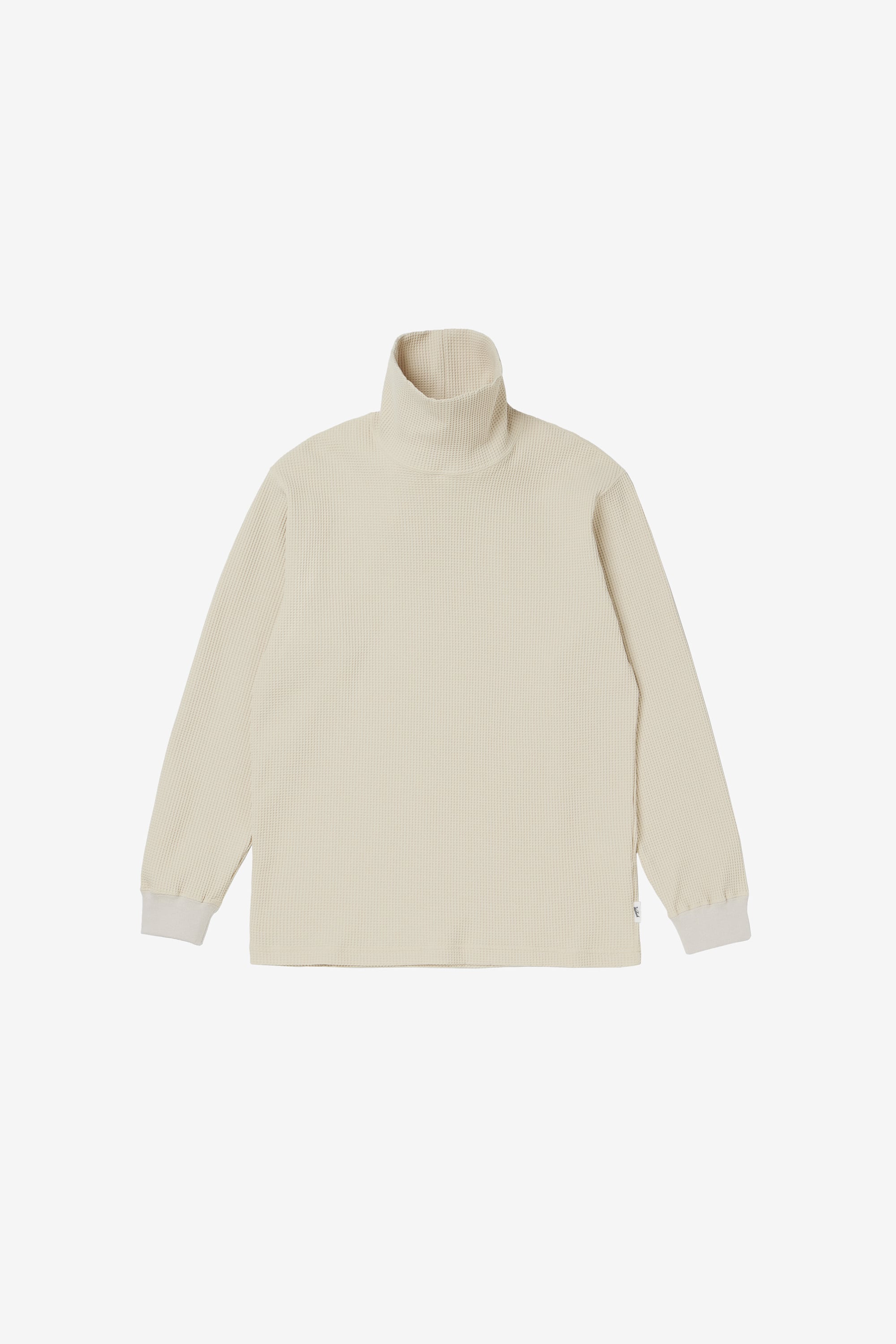 SOLOTEX WAFFLE TURTLE NECK SHIRT