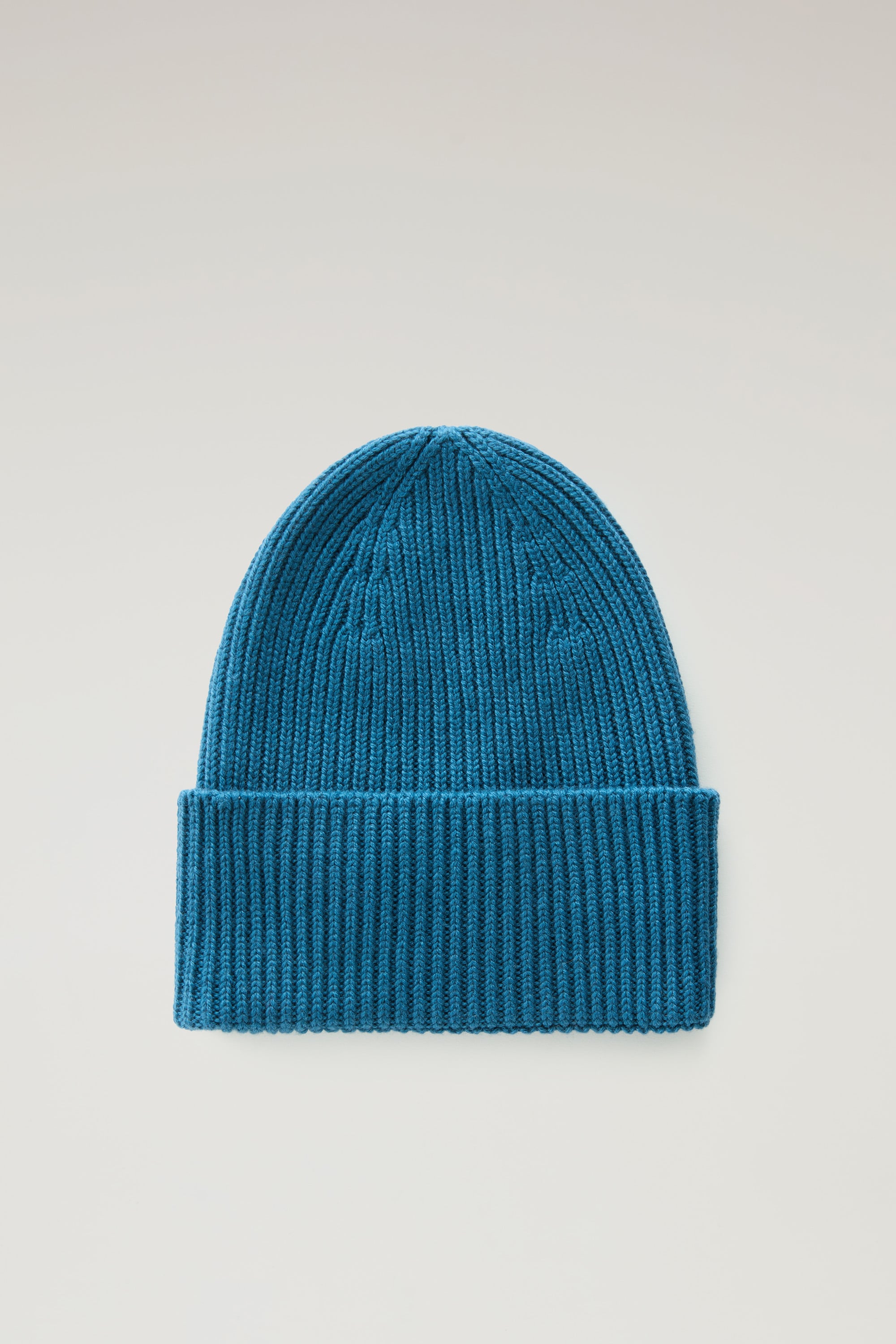 MERINO WOOL RIBBED BEANIE