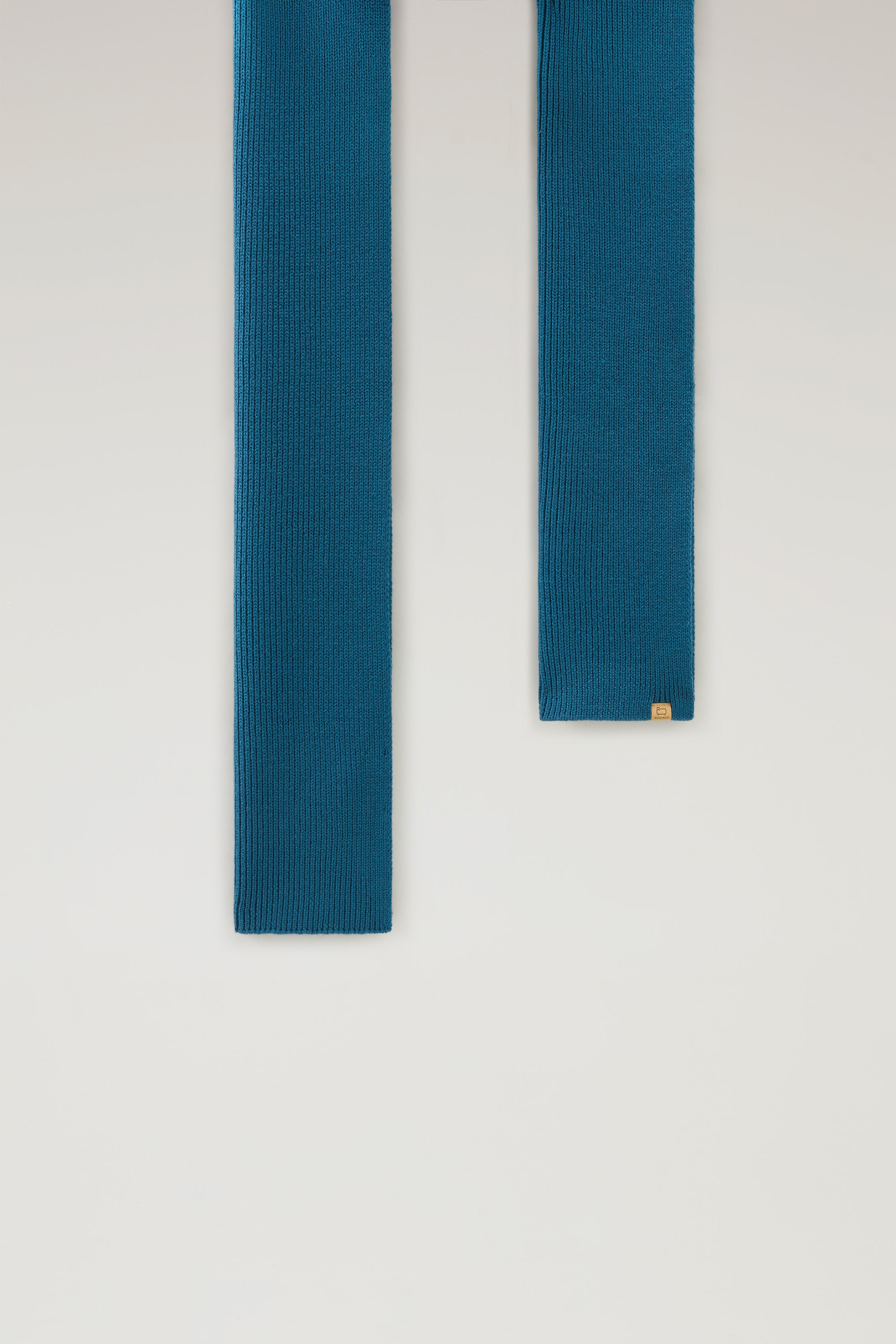 MERINO WOOL RIBBED SCARF