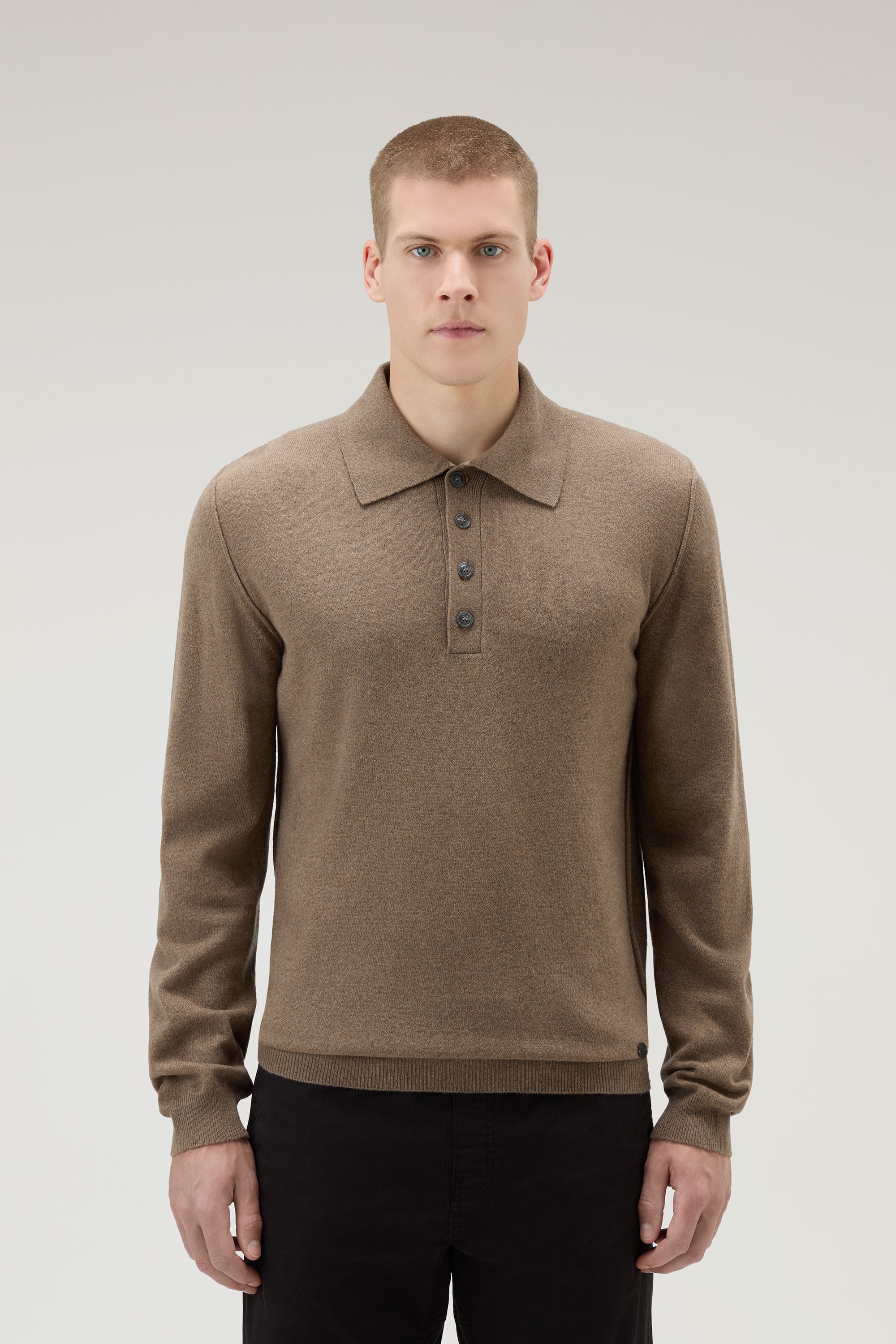 MERINOS POLO PULLOVER