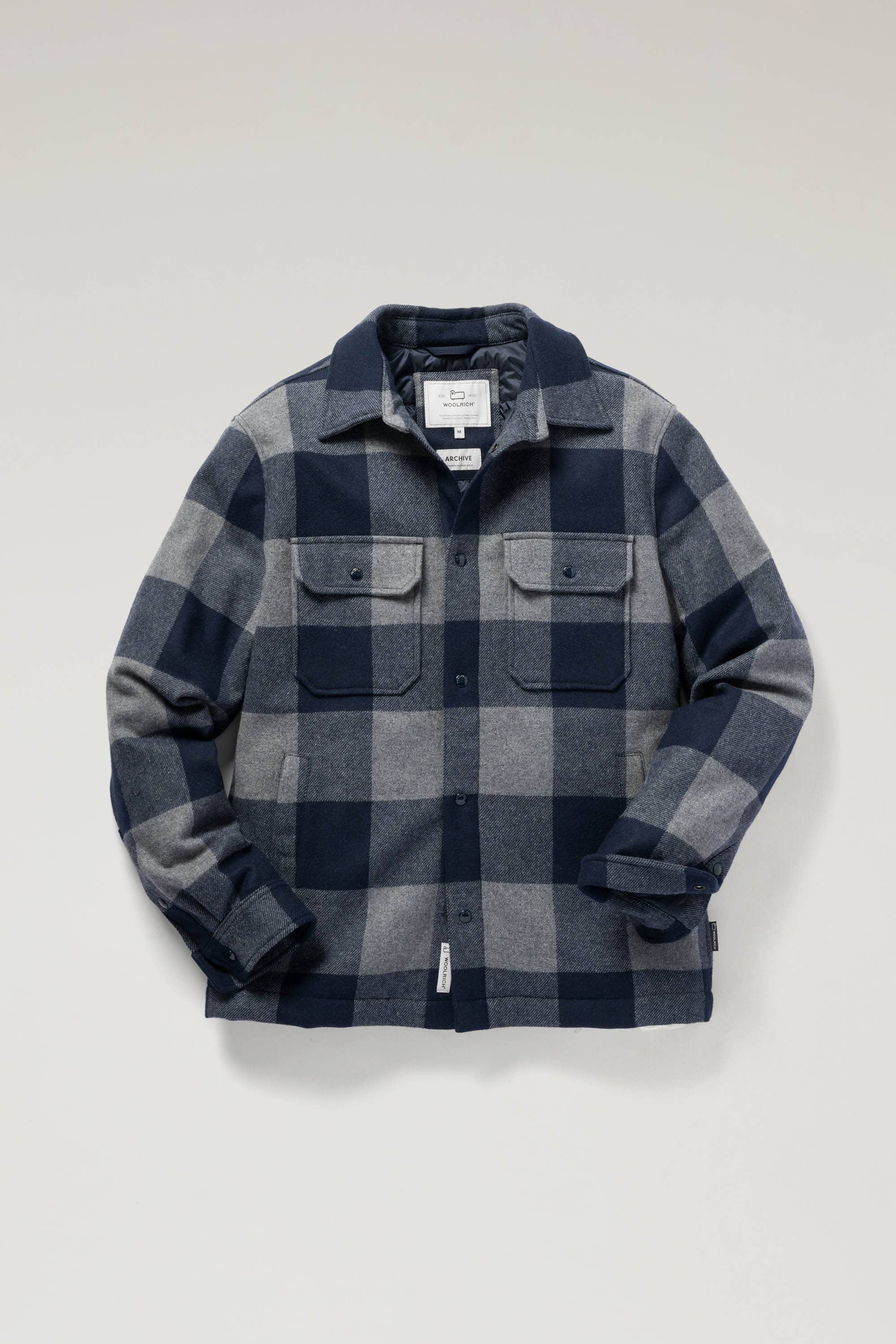 ALASKAN WOOL CHECK OVERSHIRT｜WOOLRICH（ウールリッチ）公式