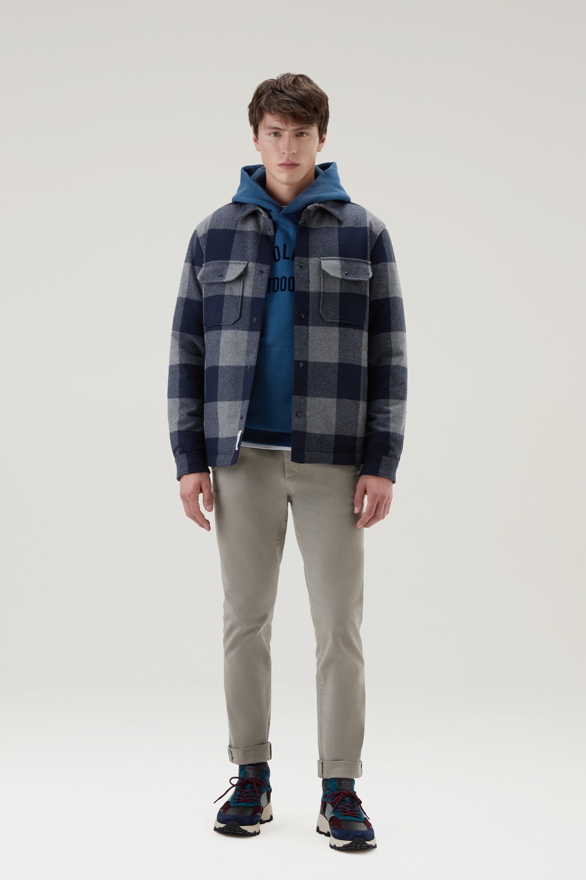 ALASKAN WOOL CHECK OVERSHIRT｜WOOLRICH（ウールリッチ）公式