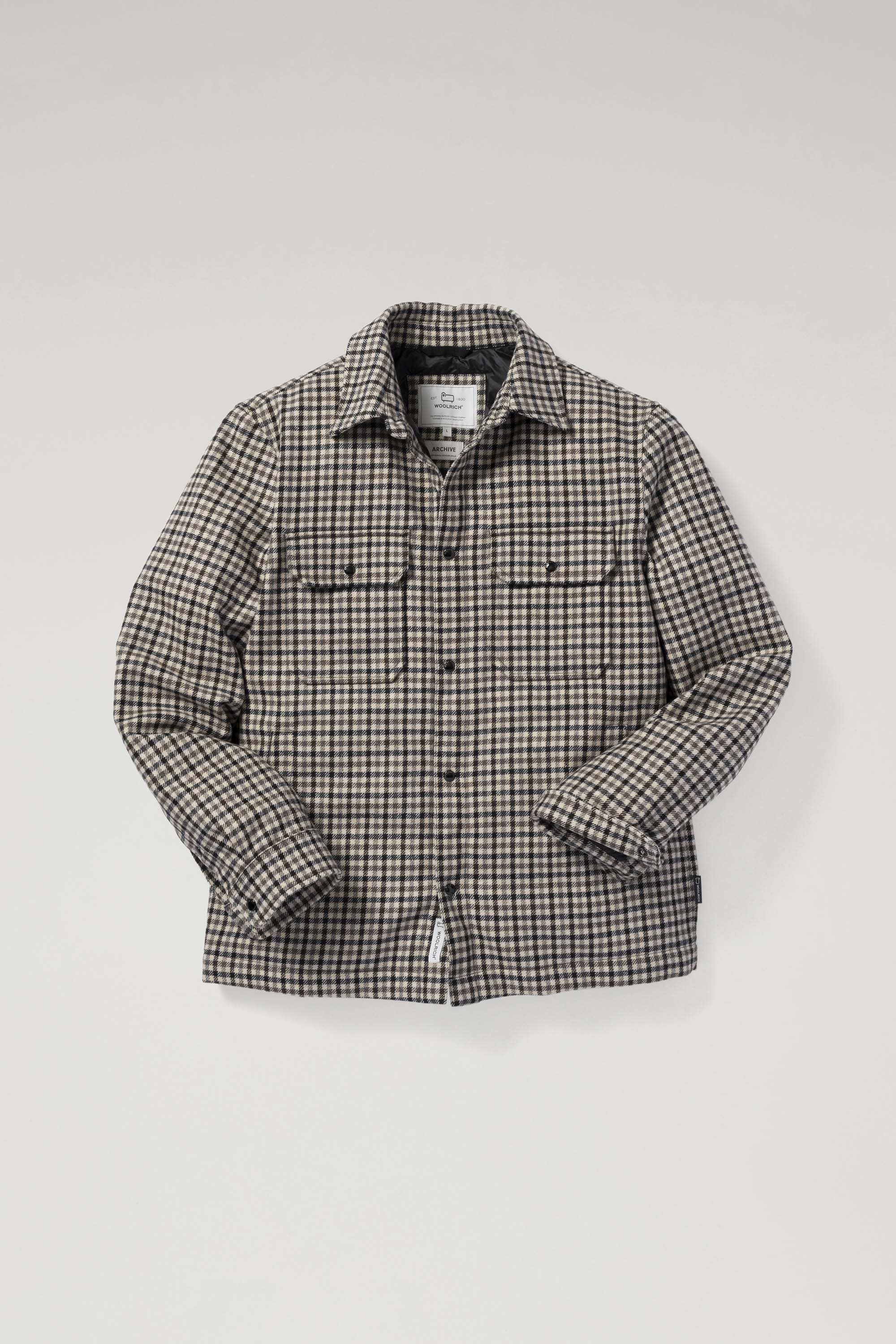 ALASKAN WOOL CHECK OVERSHIRT｜WOOLRICH（ウールリッチ）公式