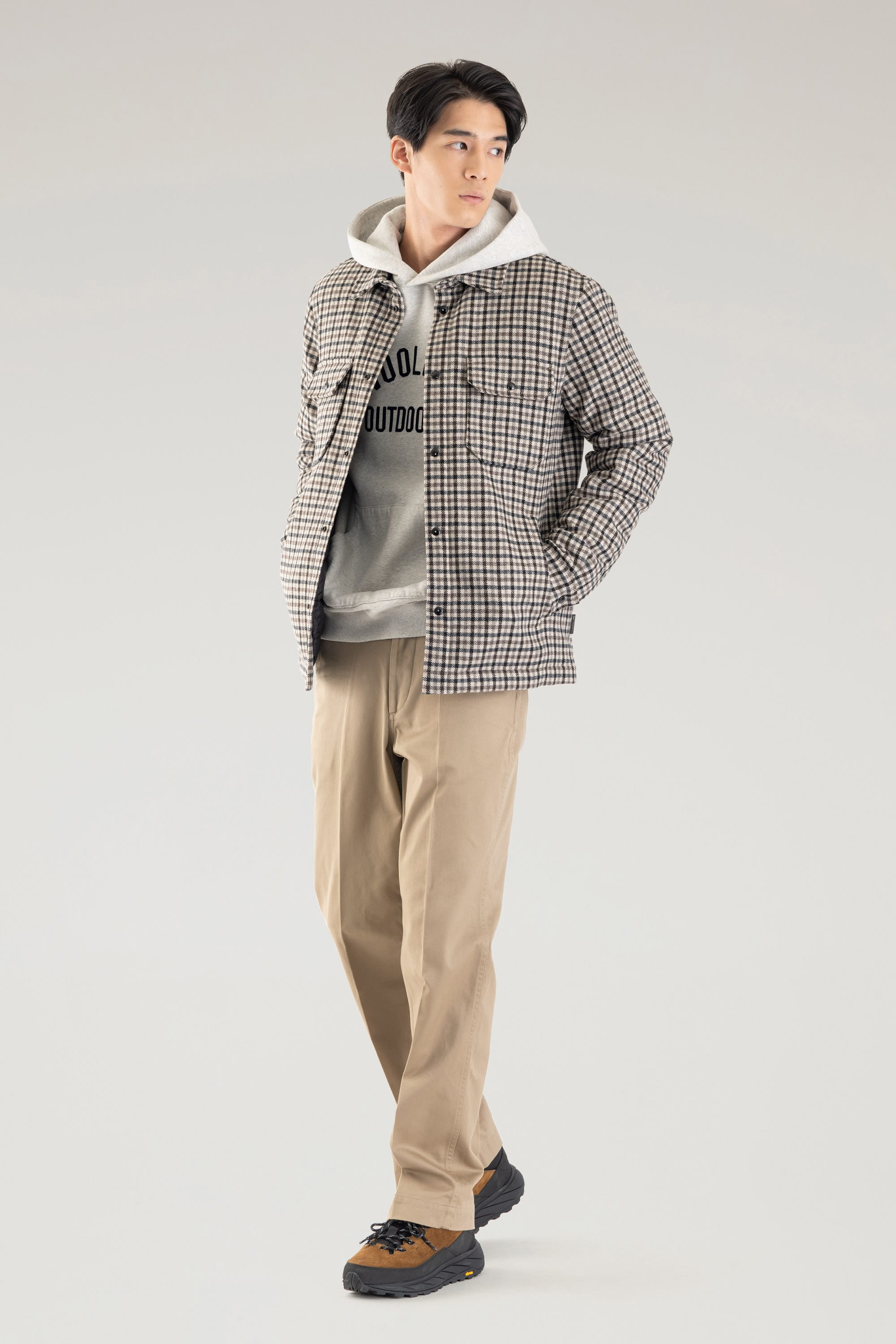 ALASKAN WOOL CHECK OVERSHIRT｜WOOLRICH（ウールリッチ）公式