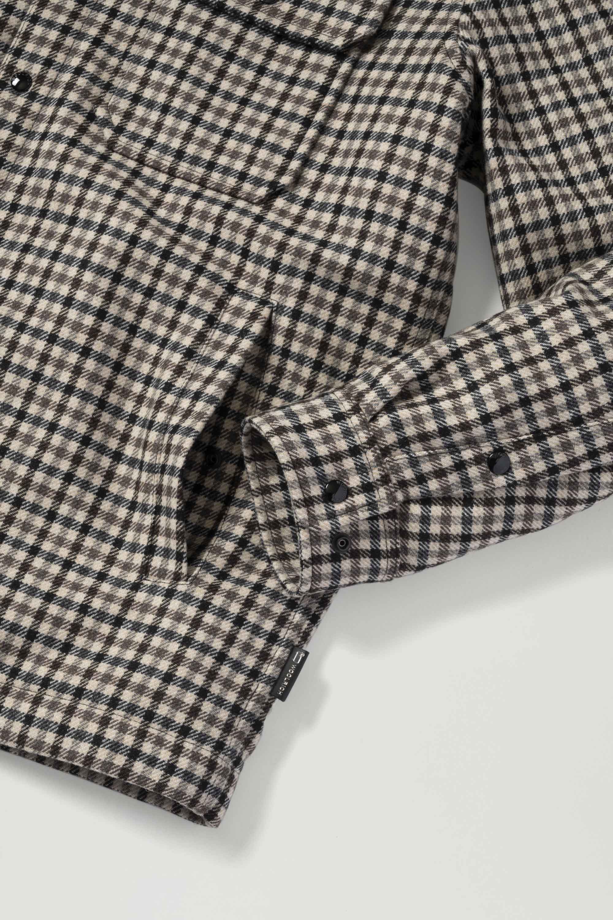 ALASKAN WOOL CHECK OVERSHIRT｜WOOLRICH（ウールリッチ）公式