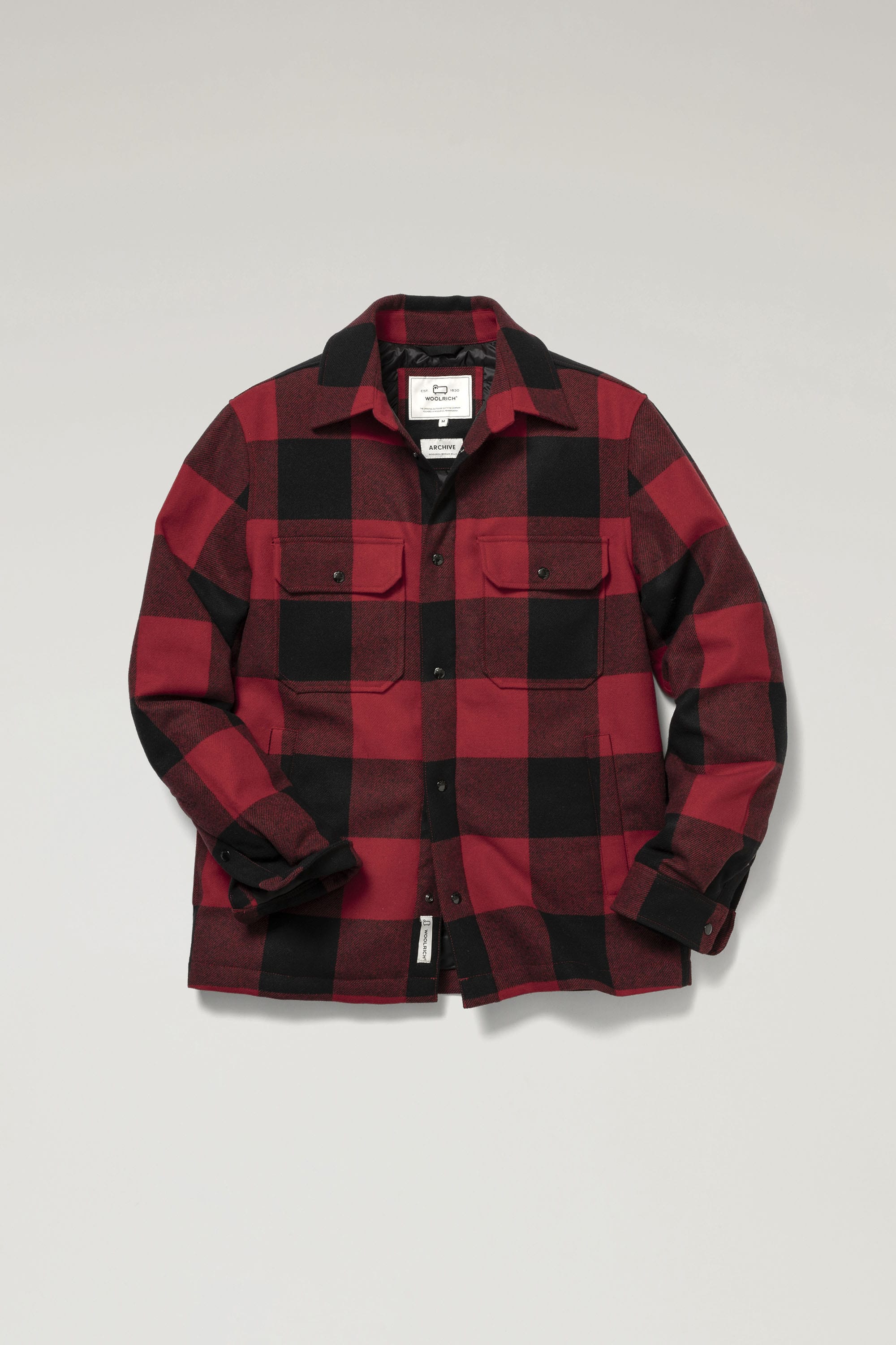 ALASKAN WOOL CHECK OVERSHIRT｜WOOLRICH（ウールリッチ）公式