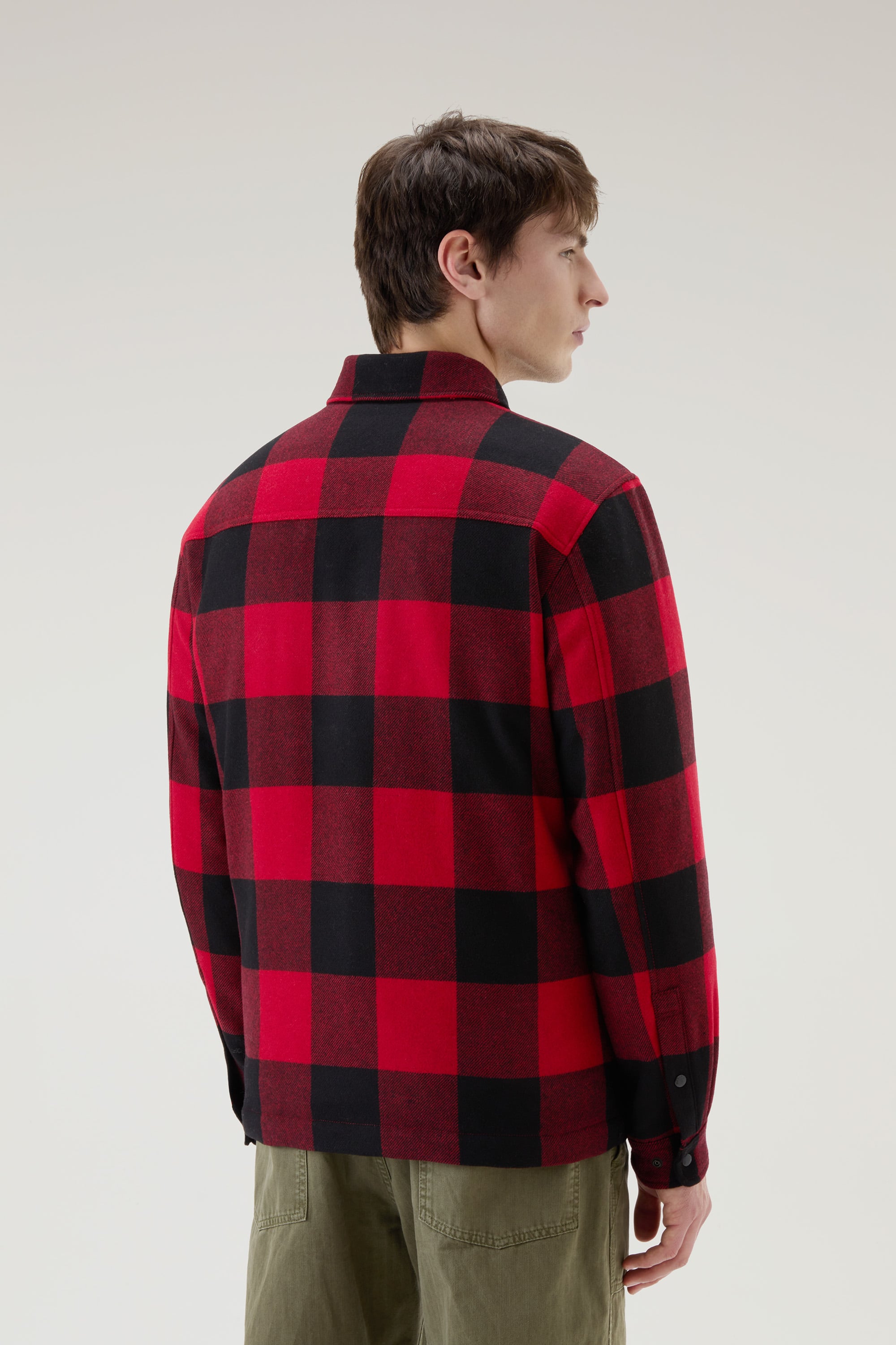 ALASKAN WOOL CHECK OVERSHIRT｜WOOLRICH（ウール