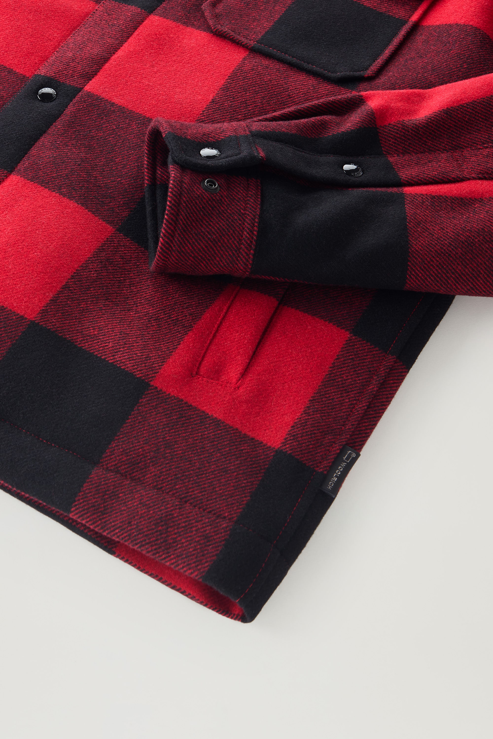 ALASKAN WOOL CHECK OVERSHIRT｜WOOLRICH（ウールリッチ）公式