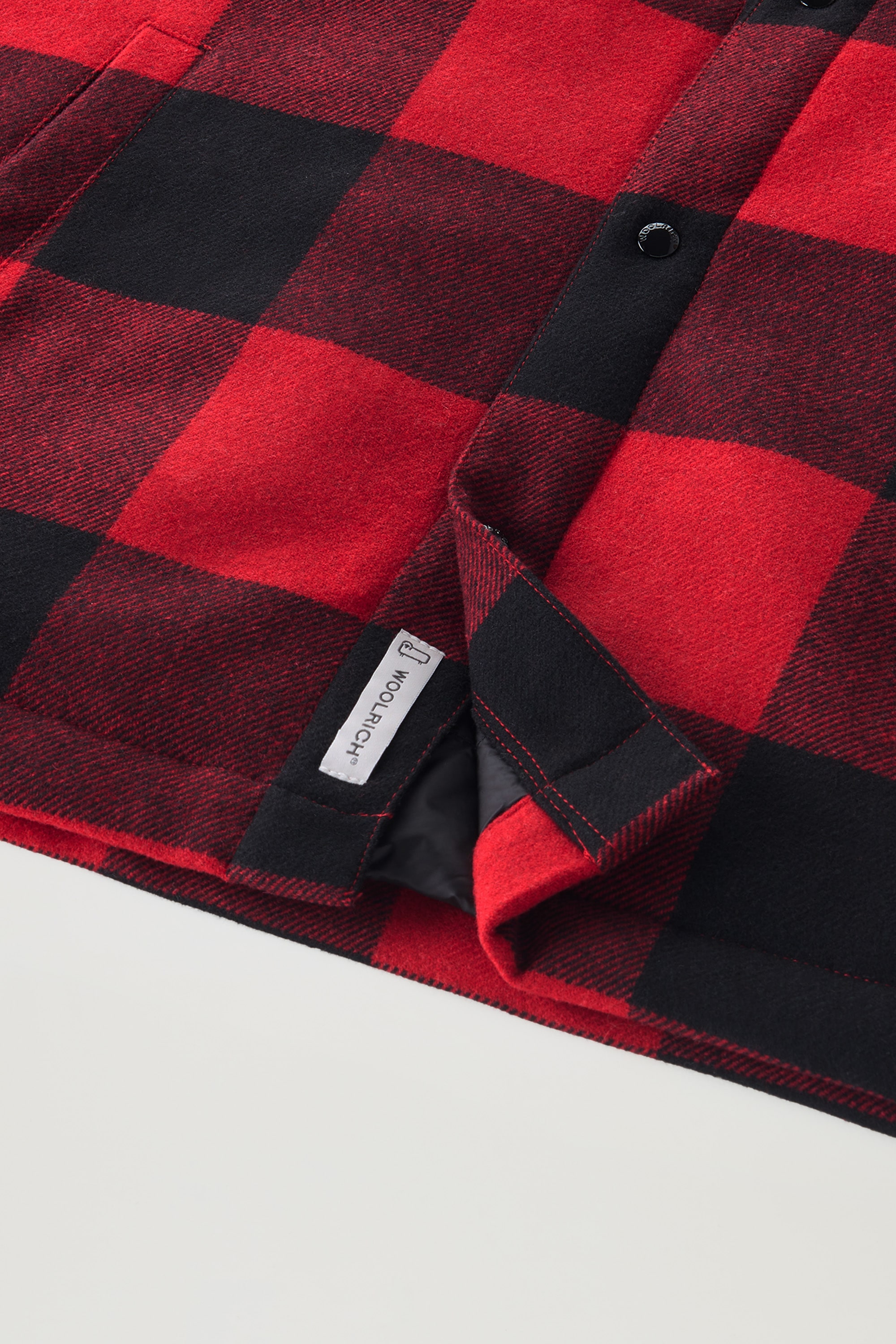 ALASKAN WOOL CHECK OVERSHIRT｜WOOLRICH（ウールリッチ）公式