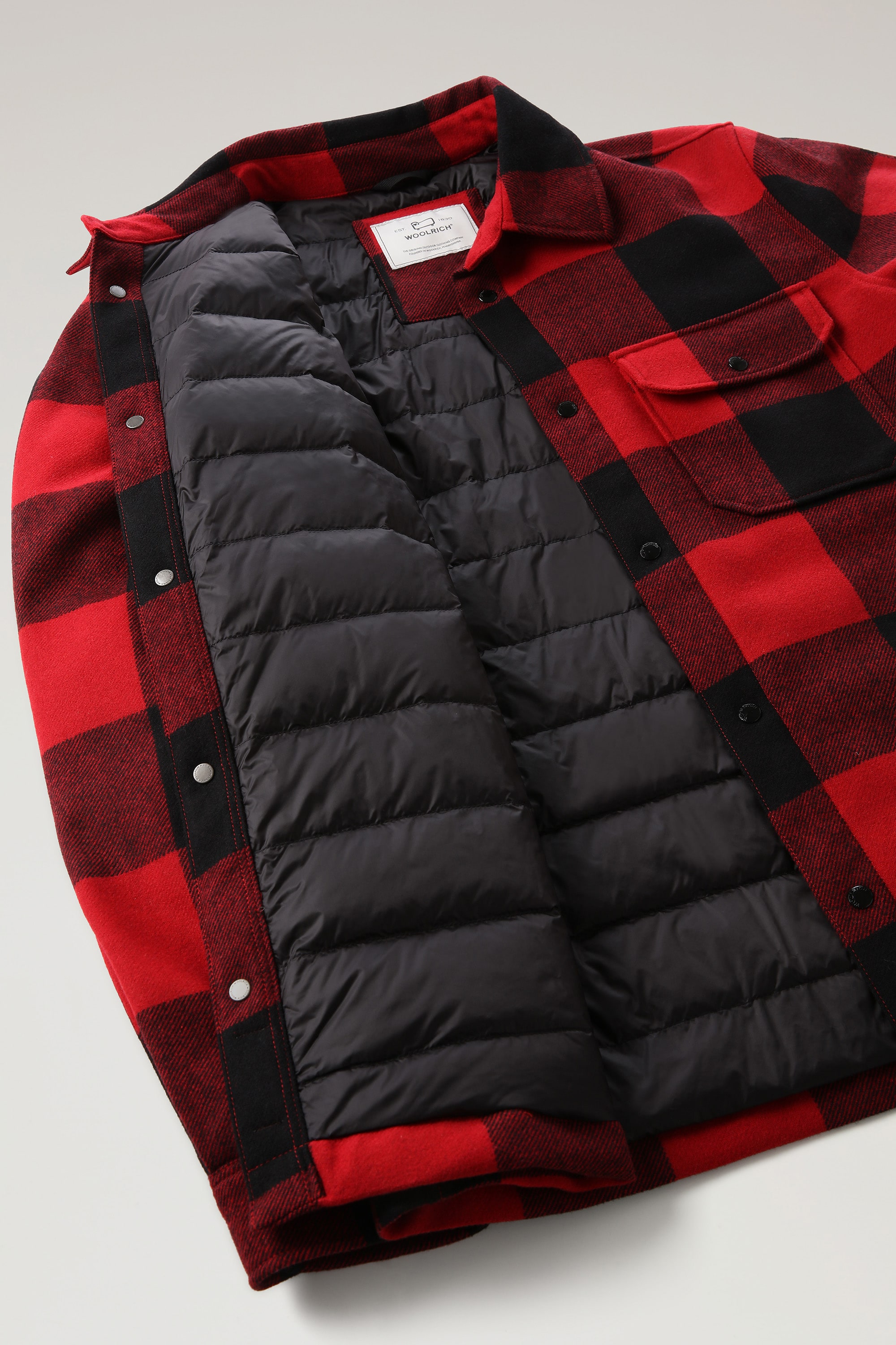 ALASKAN WOOL CHECK OVERSHIRT｜WOOLRICH（ウールリッチ）公式