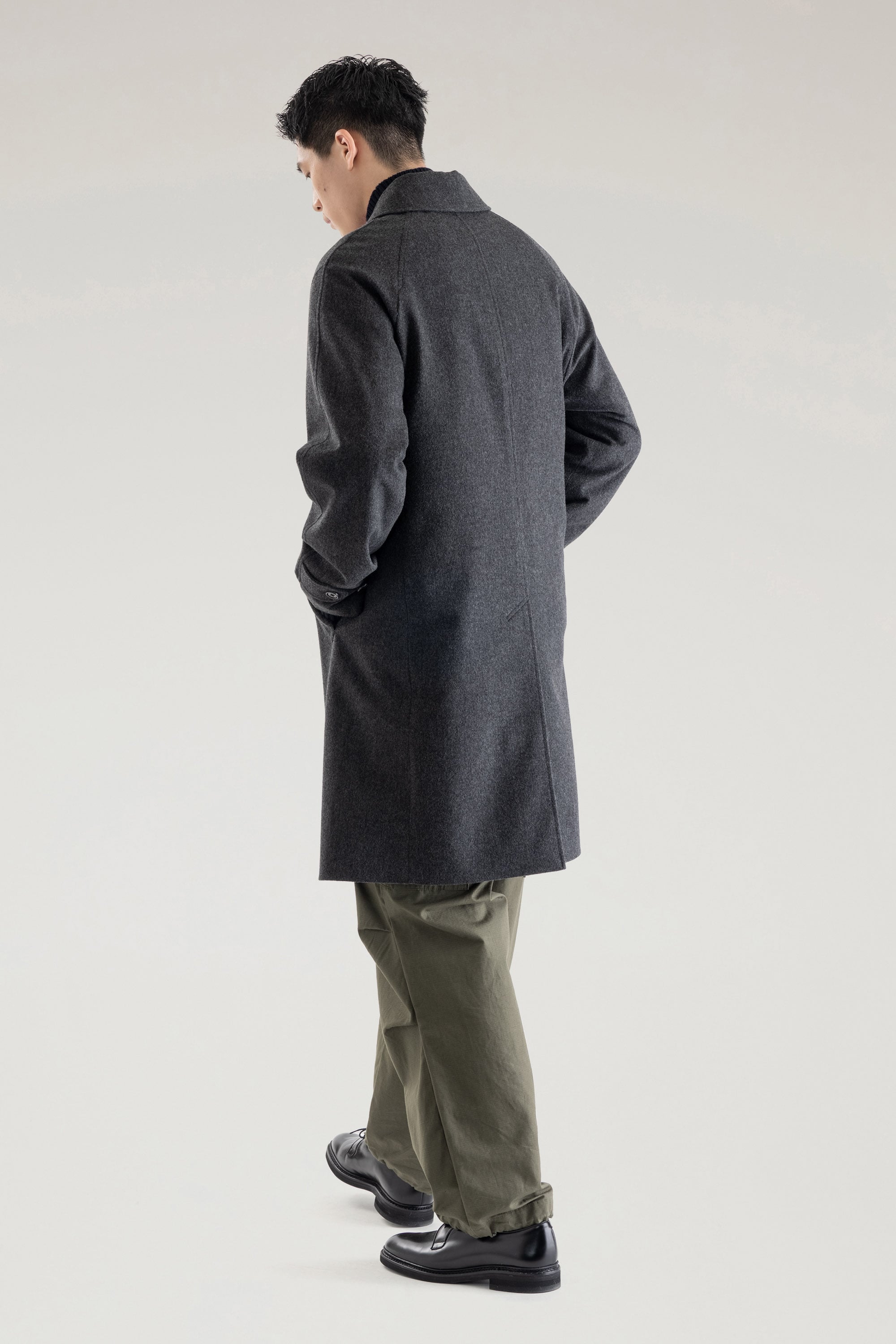 LORO PIANA SOUTIEN COLLAR COAT