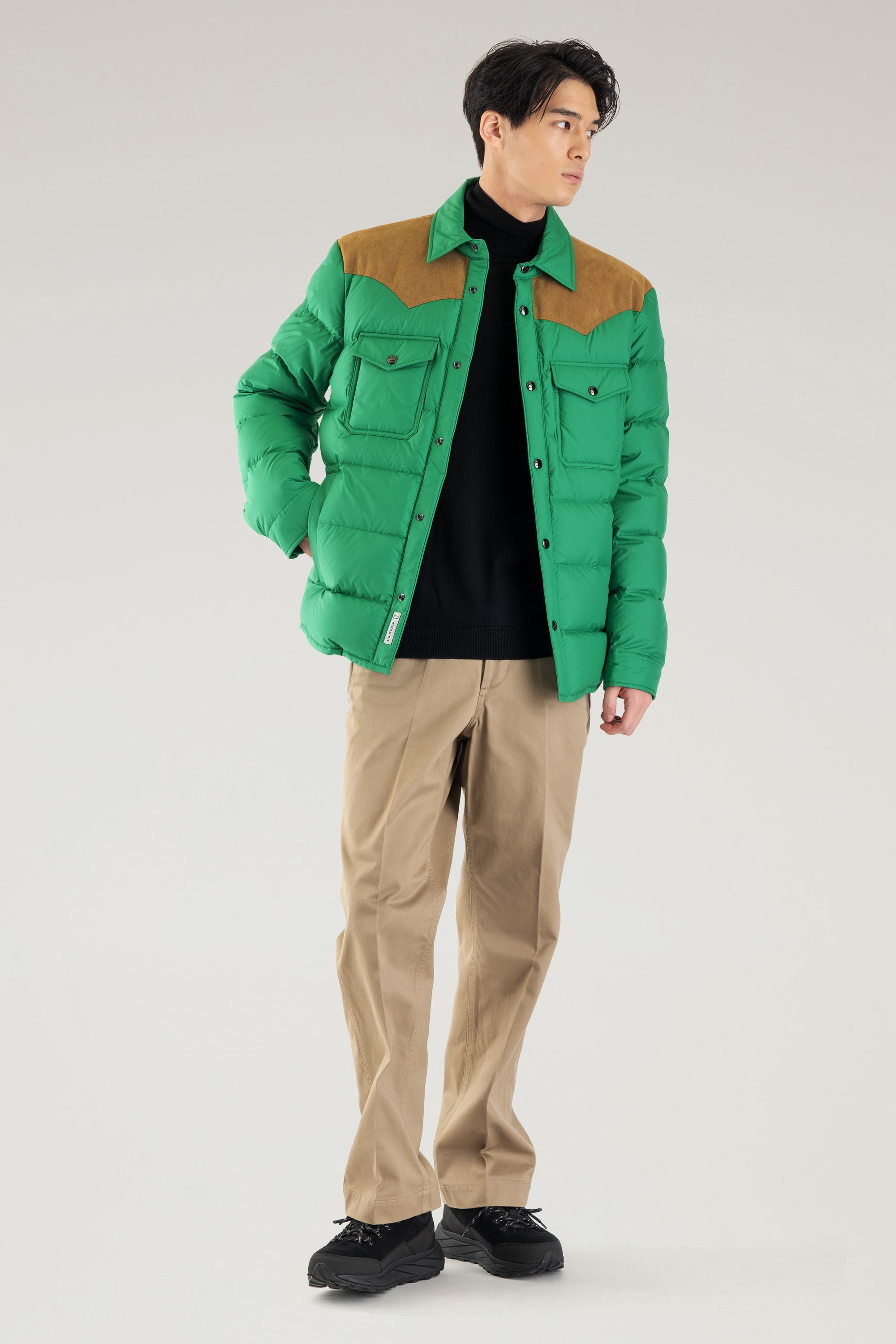 WESTERN DOWN OVERSHIRT