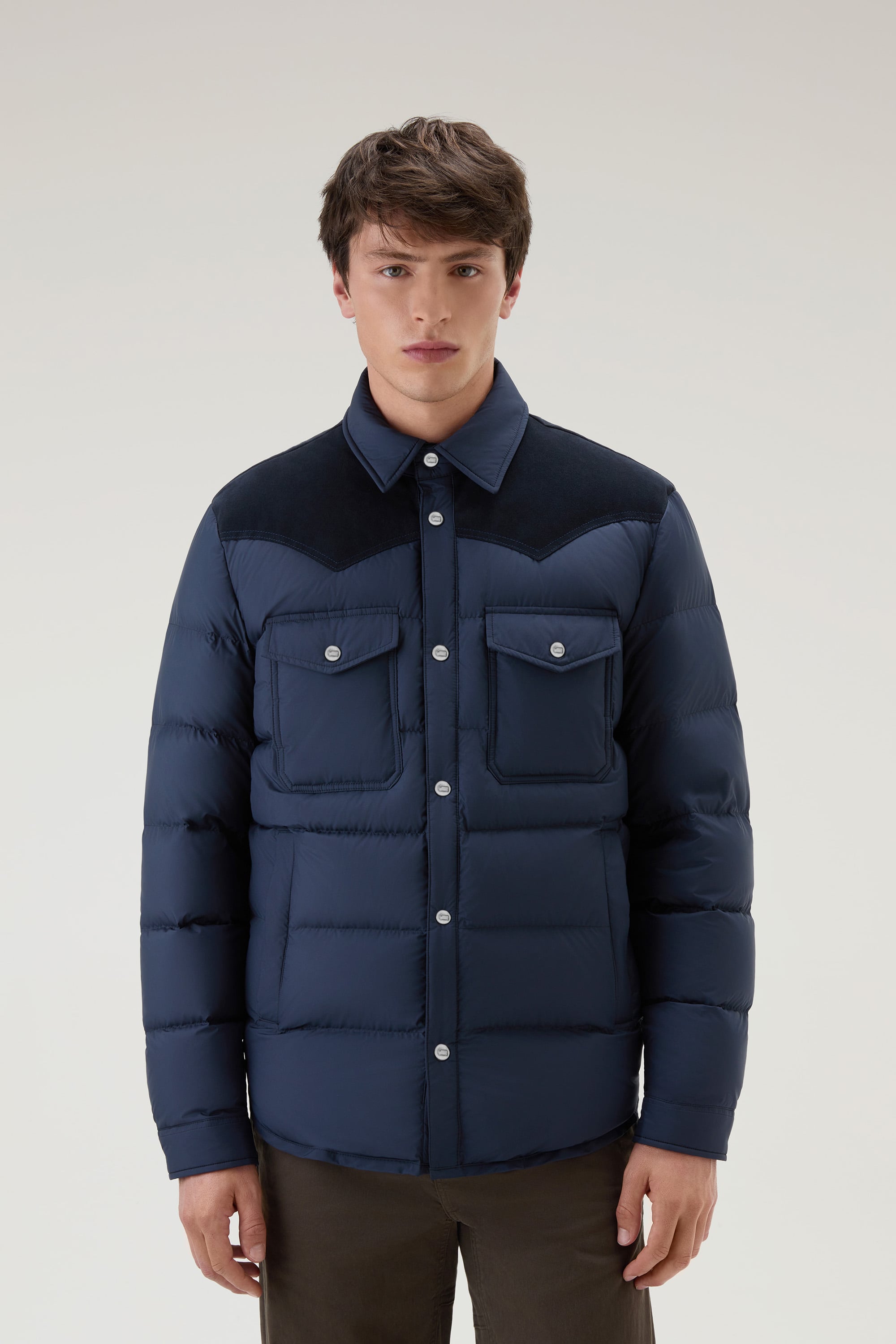 WESTERN DOWN OVERSHIRT