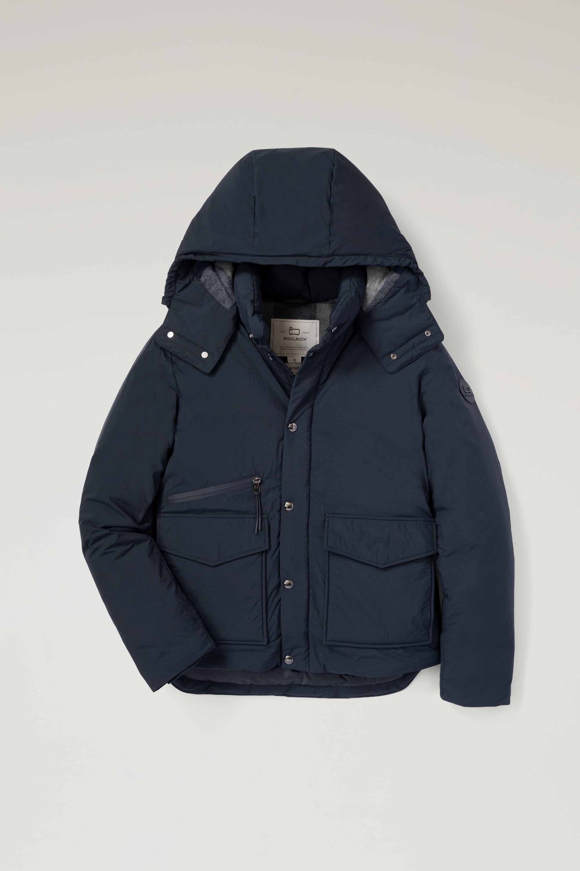 45i1《美品》WOOLRICH ウールリッチ ウールダウンコート アウター