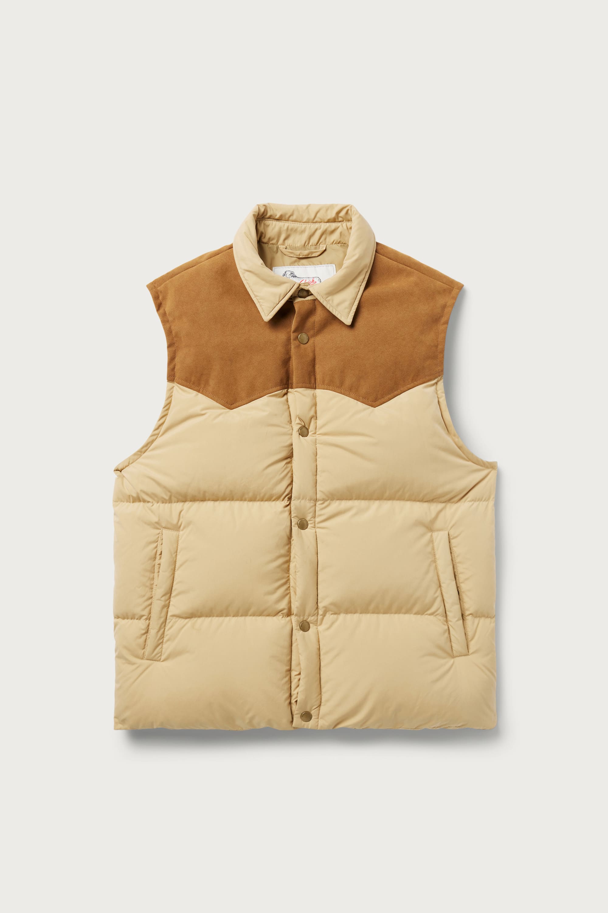 90s USA製　woolrich ウールリッチ　ダウンベスト　ベージュ　TAN 90s USA製 woolrich ウールリッチ ダウンベスト ベージュ TAN