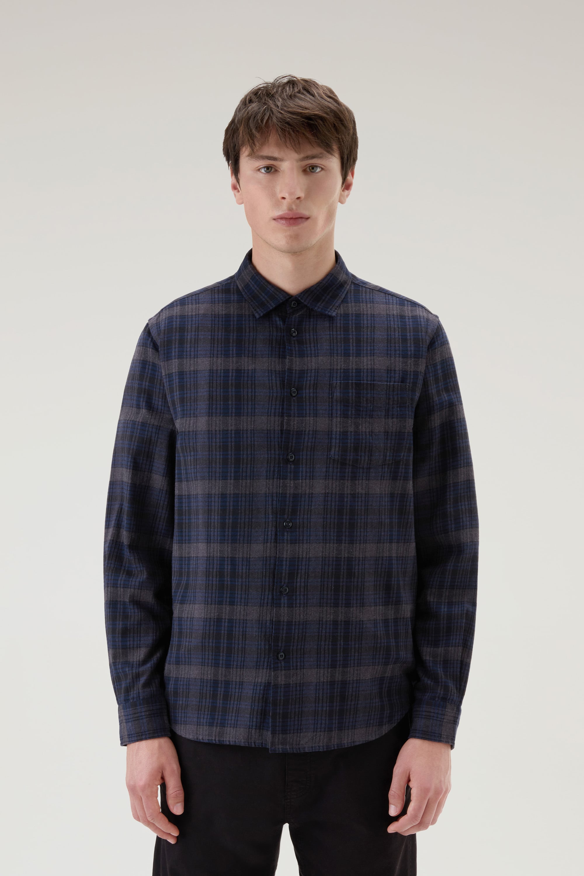 LIGHT FLANNEL CHECK SHIRT