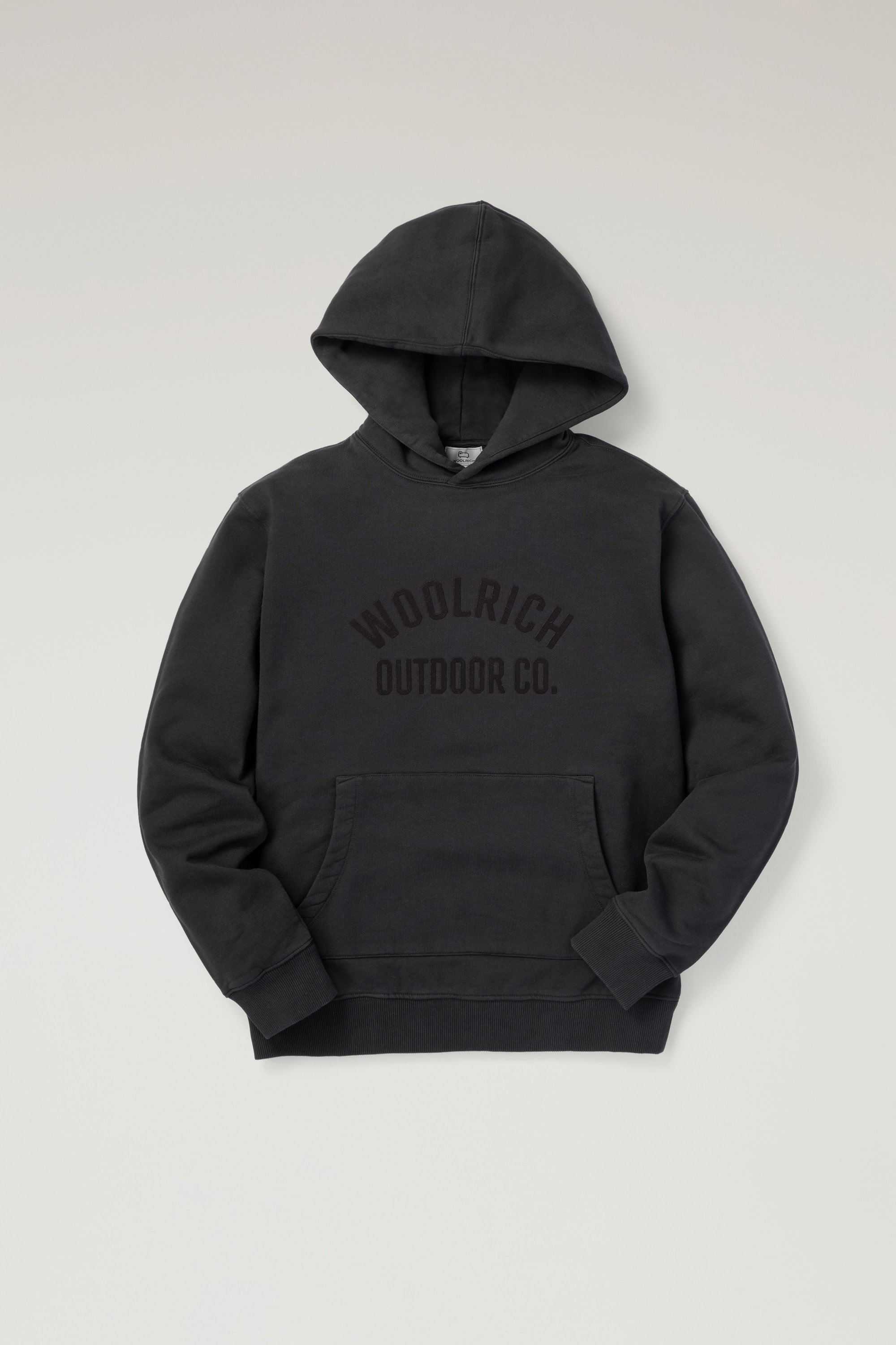 ORGANIC COTTON SCRIPT HOODIE