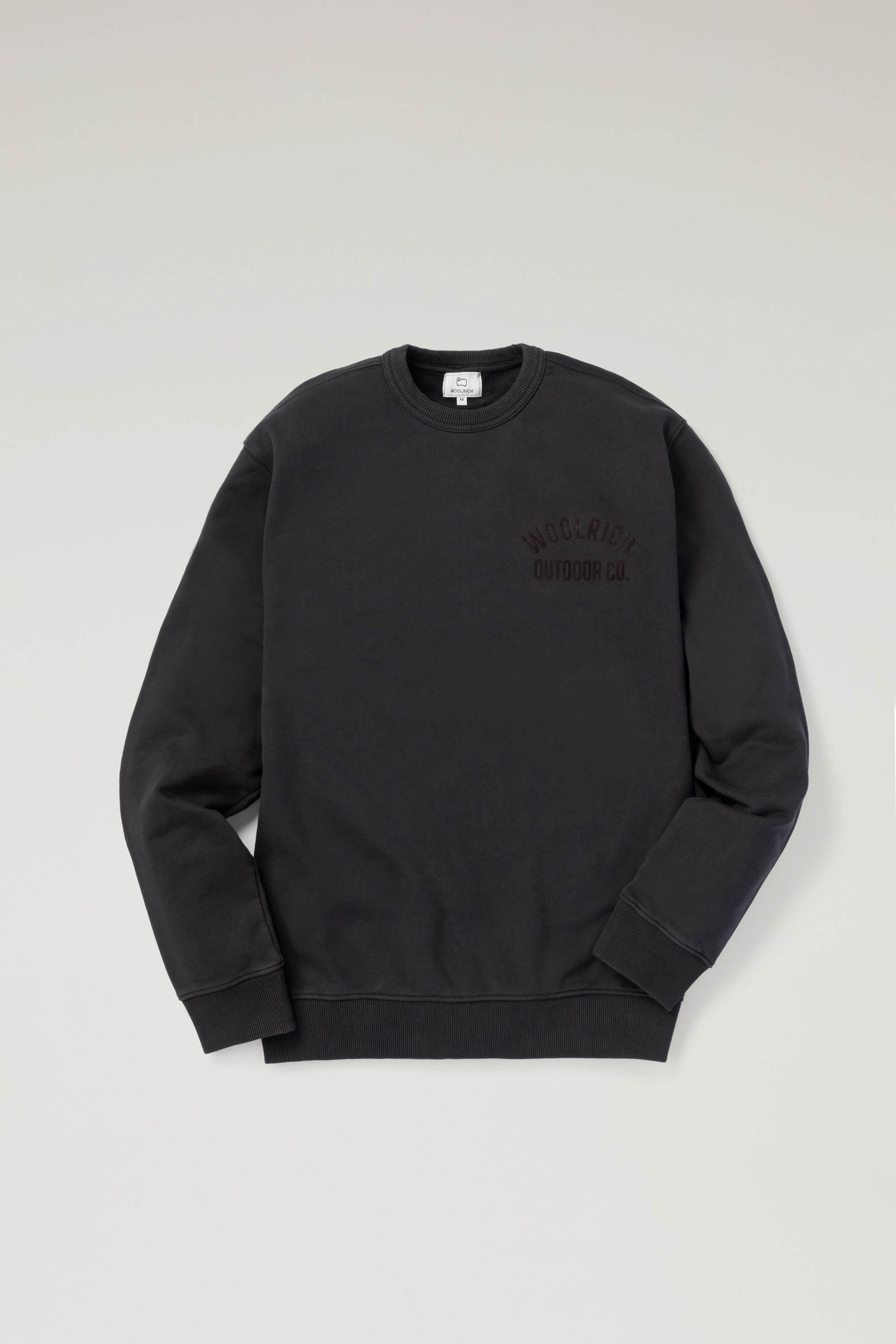 ORGANIC COTTON SCRIPT CREWNECK